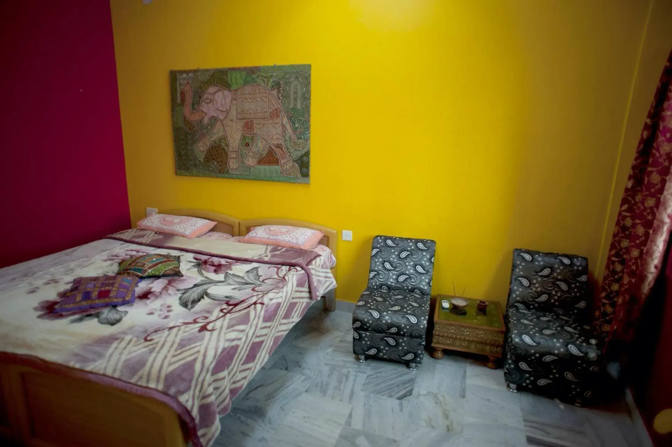 Photo of the whole room, Bed in Ganpati Guest House Photo of the whole room, Bed in Ganpati Guest House