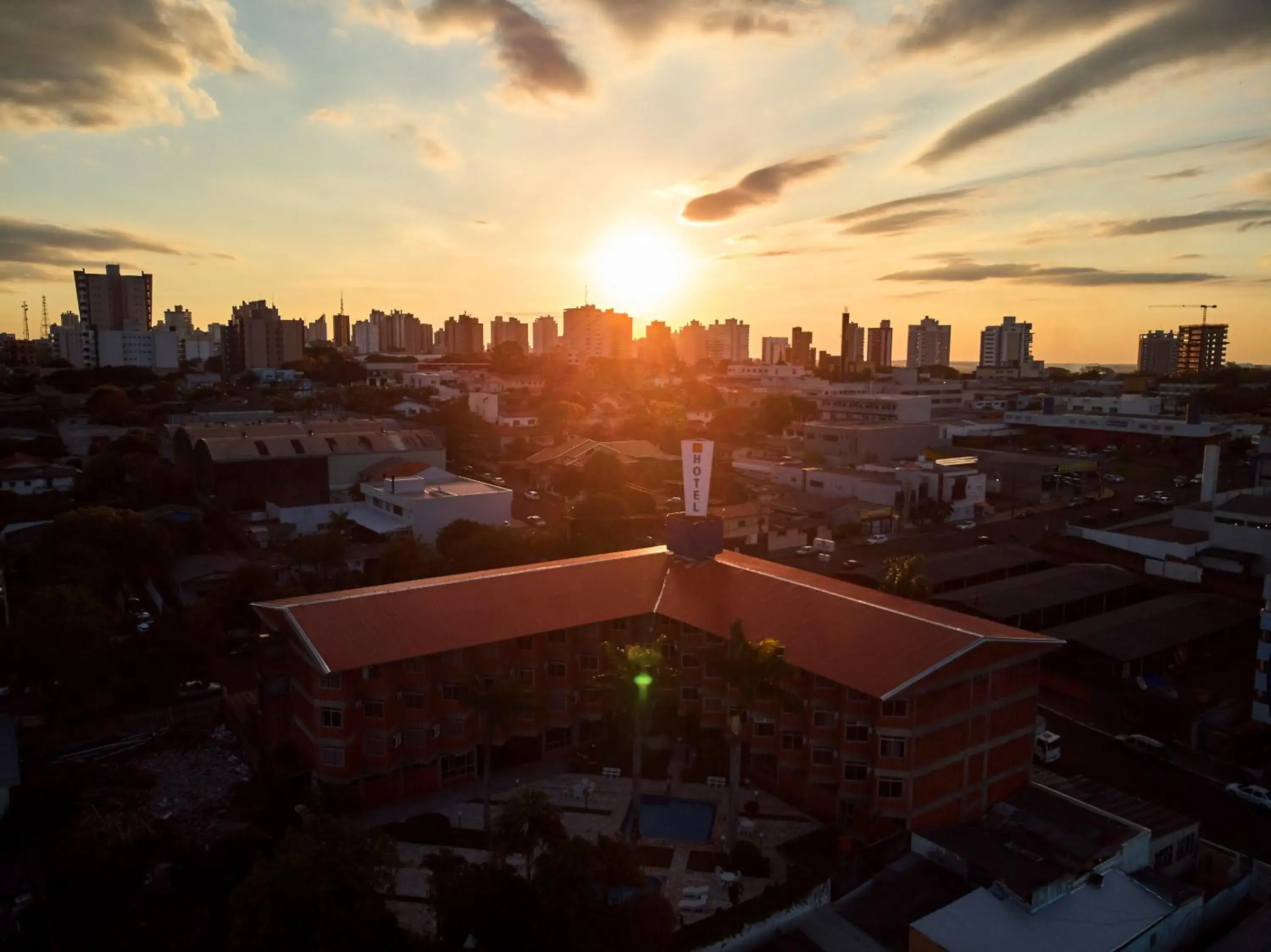 Bird's eye view in Harbor Querência Hotel Bird's eye view in Harbor Querência Hotel