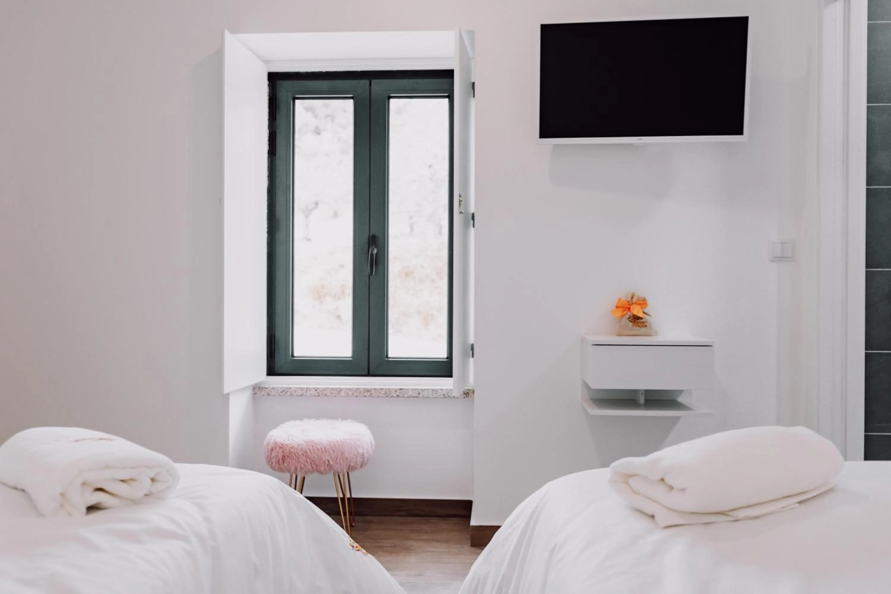 Bedroom, Bed in Quinta dos Sinçais