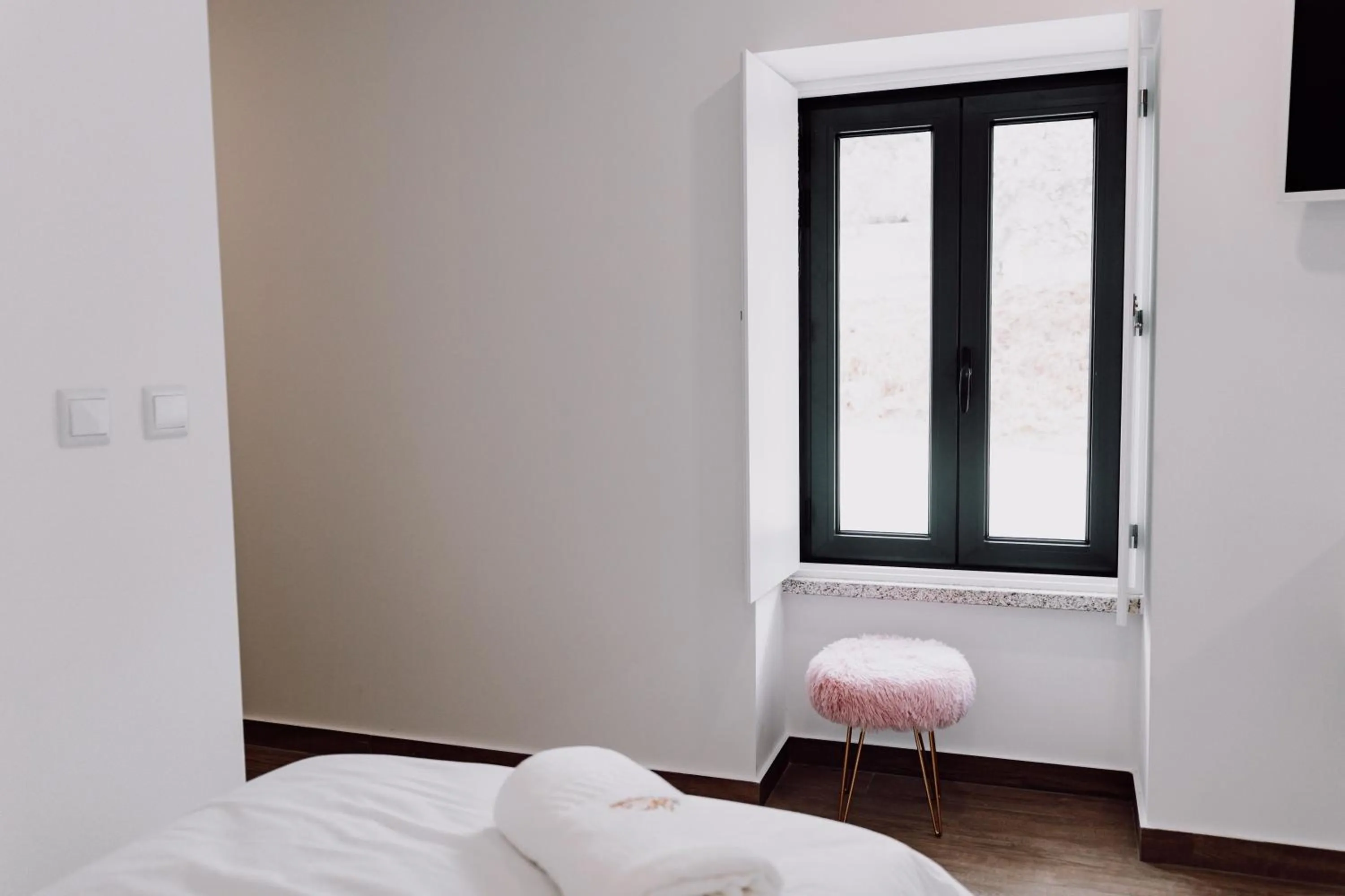 View (from property/room), Bed in Quinta dos Sinçais