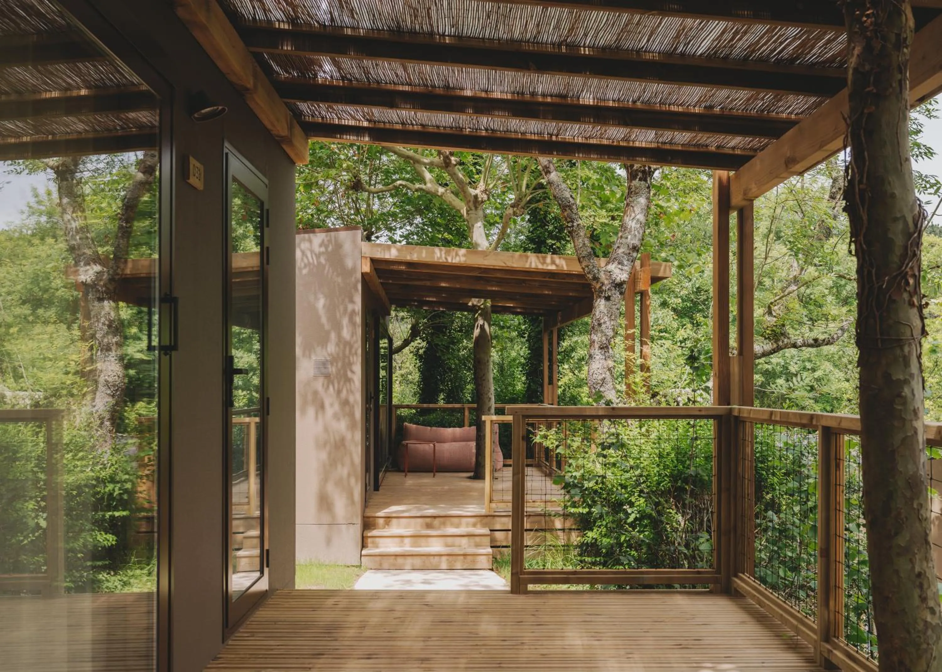 Garden in Wecamp San Sebastián