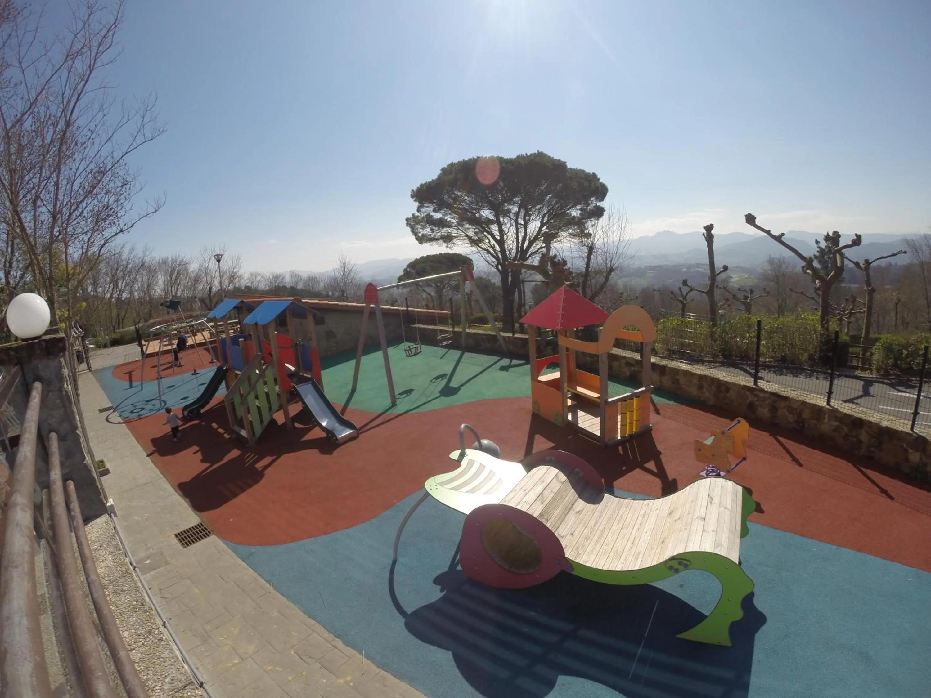 Children play ground in Wecamp San Sebastián