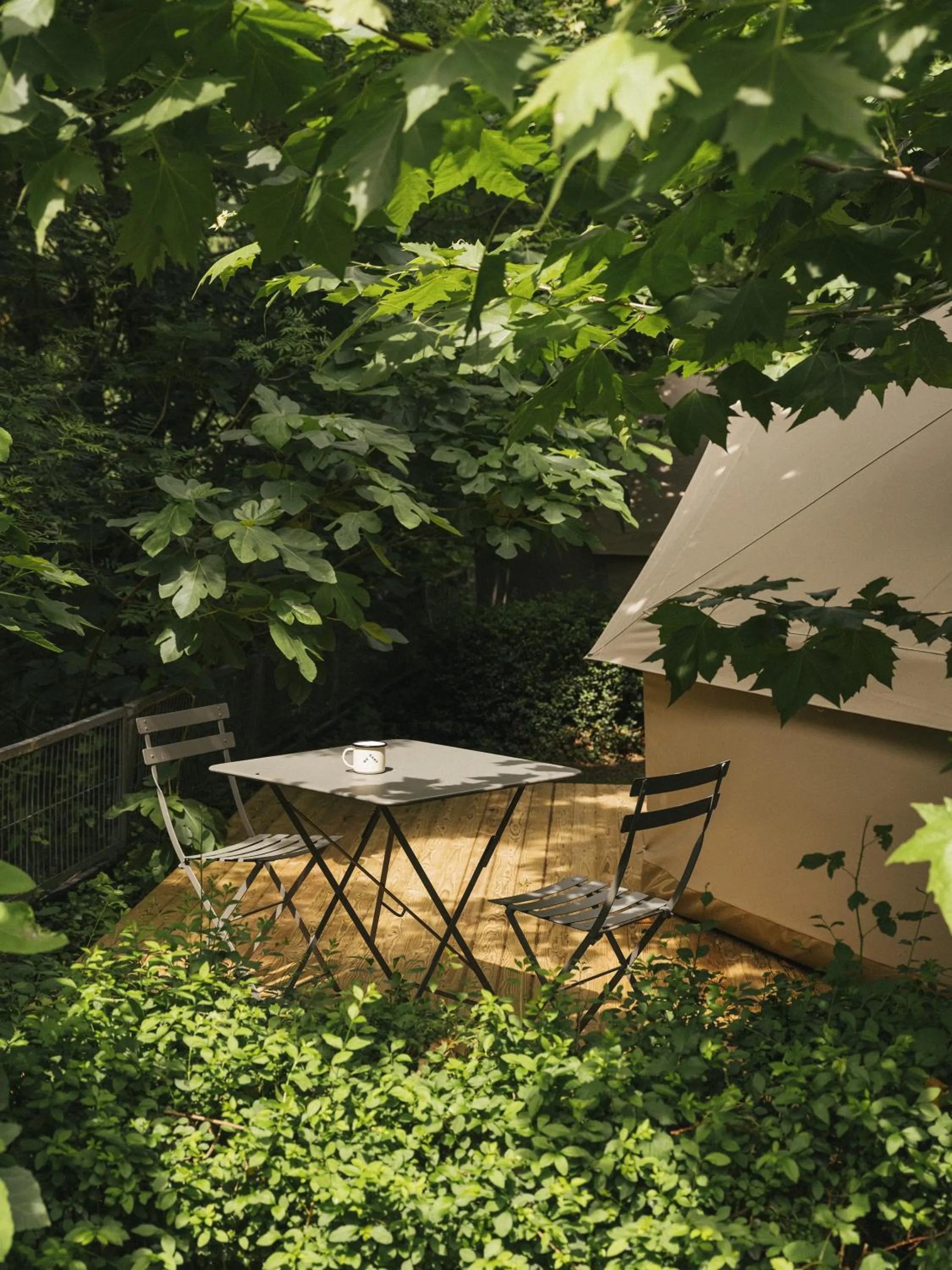 Garden in Wecamp San Sebastián