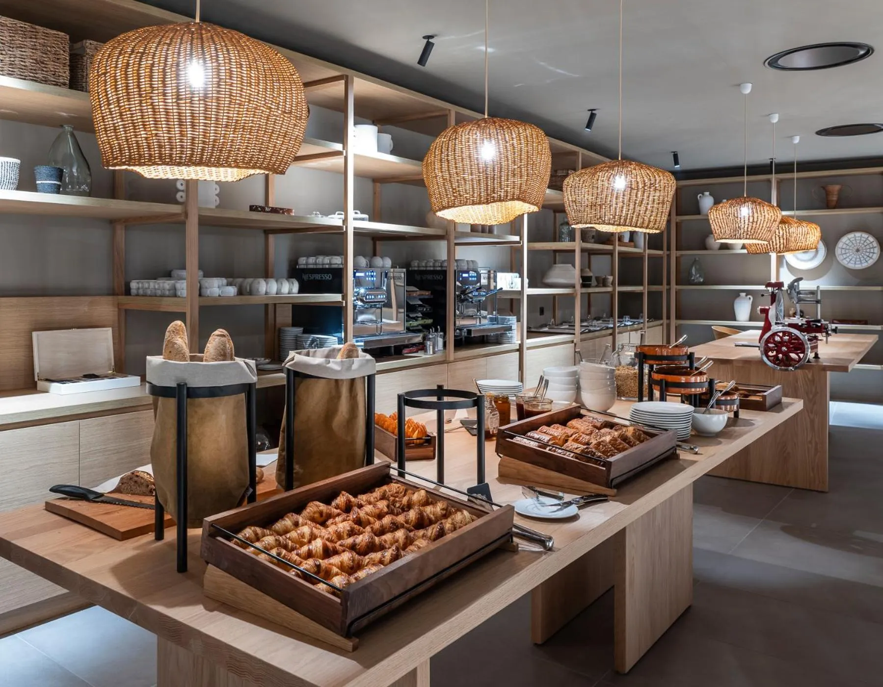 Buffet breakfast in Hôtel Horizon Resort Massane & Spa