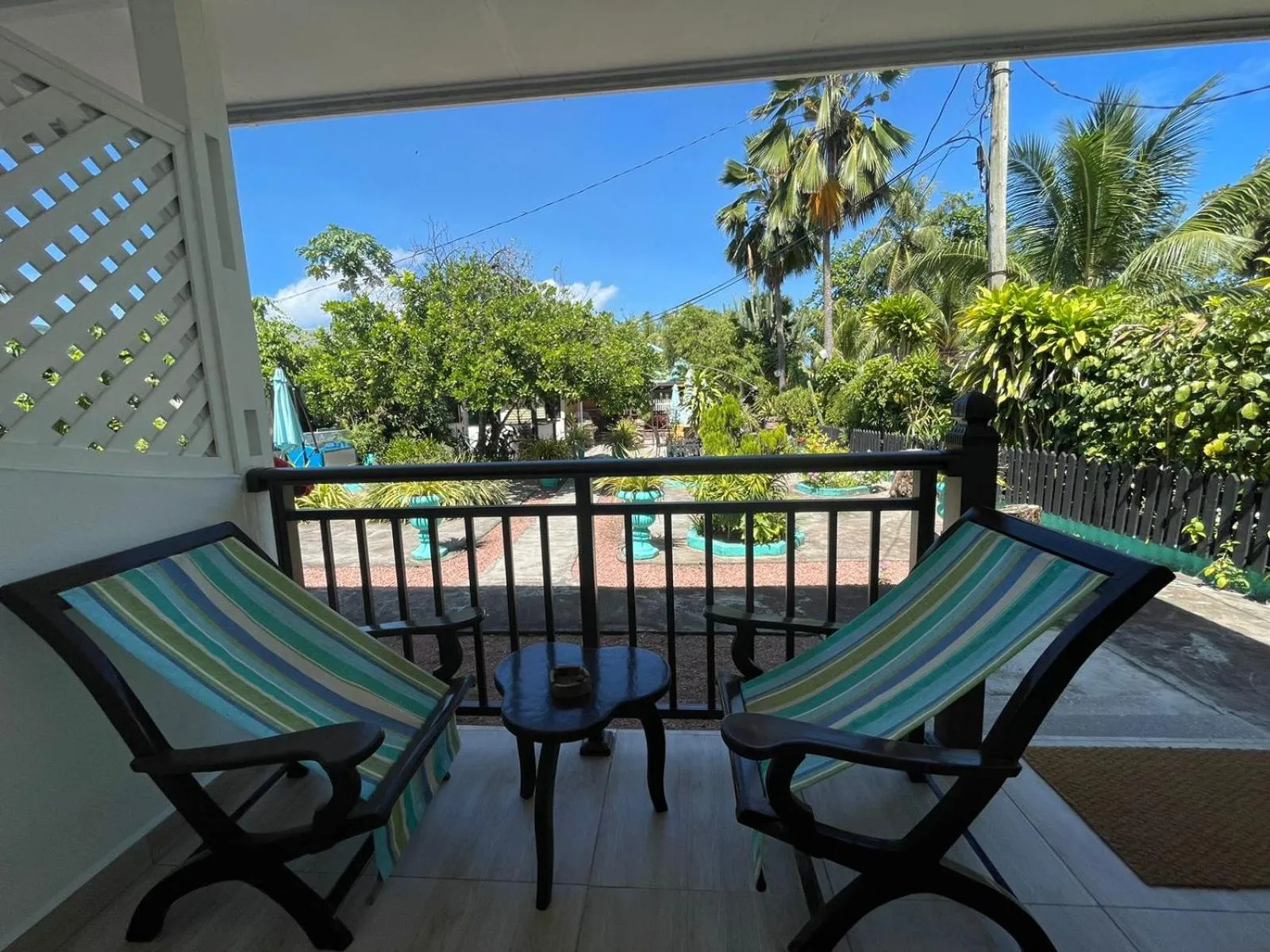 Garden in Chez Marston