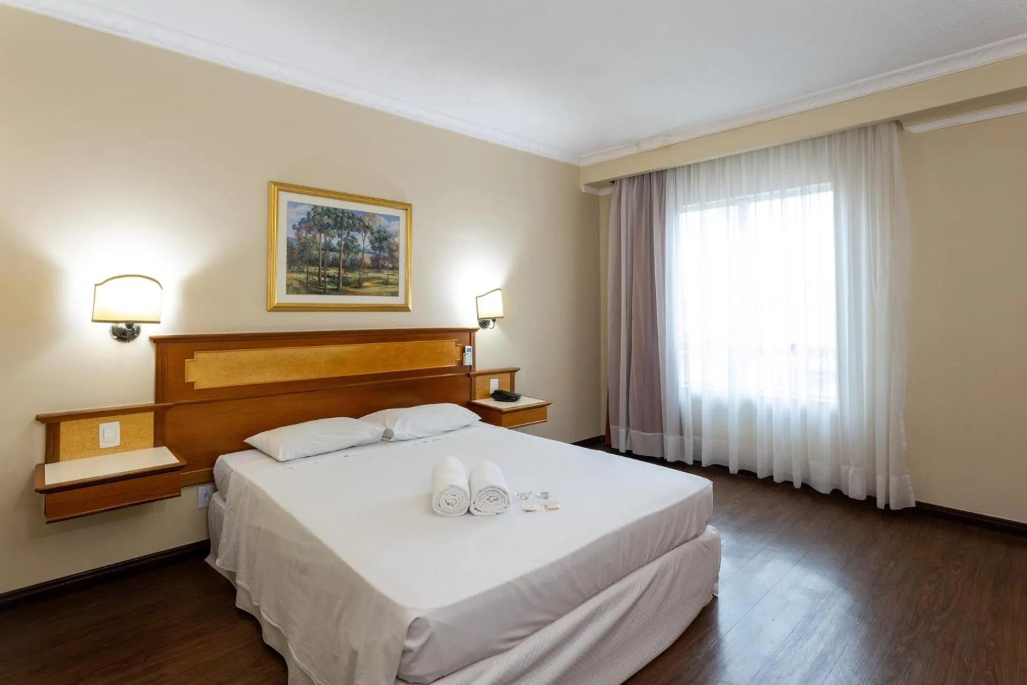 Bedroom, Bed in Hotel Euro Suite Campinas by Nacional Inn - Próximo ao Cambuí