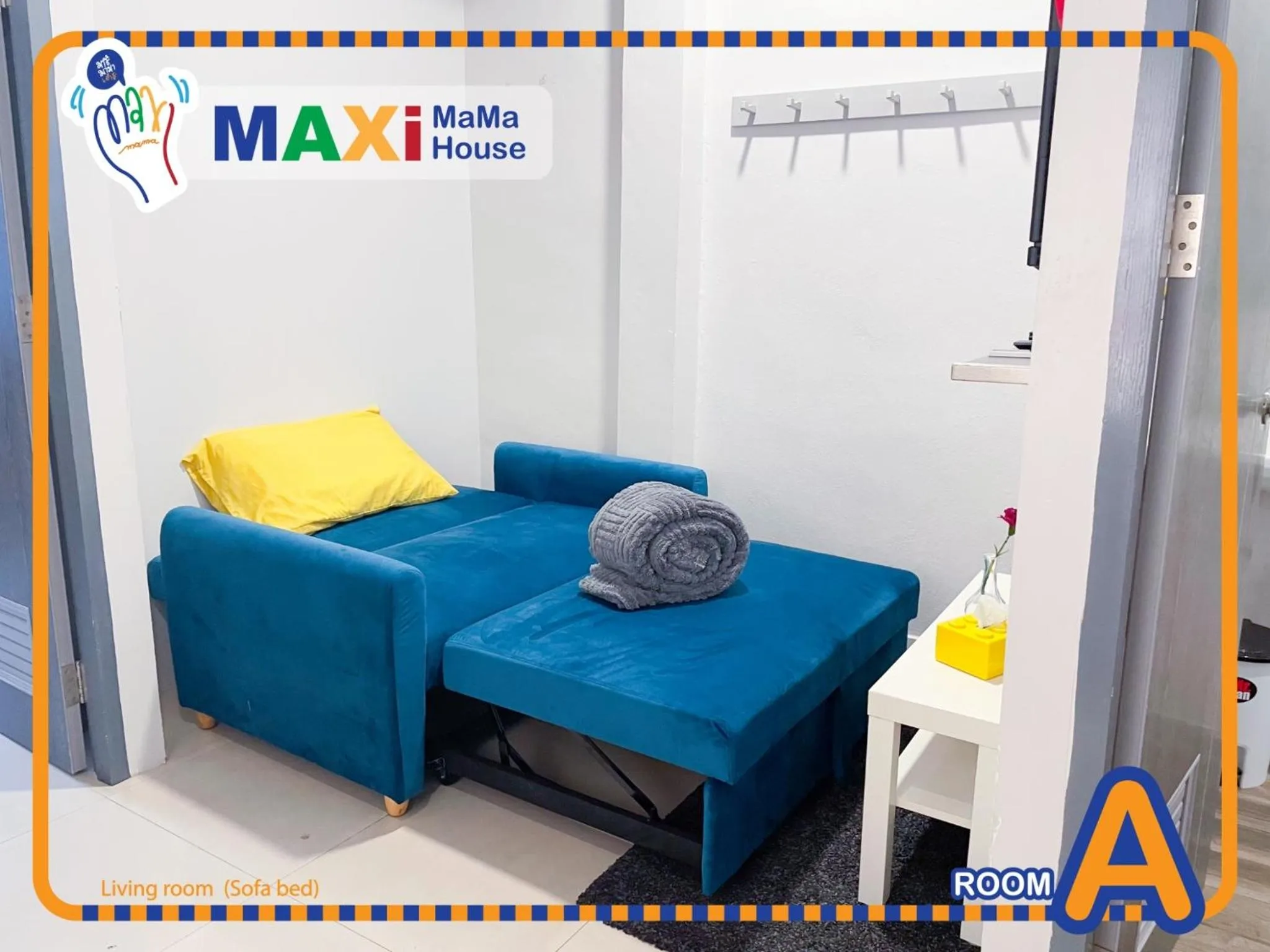 Bed in MAXi MaMa House