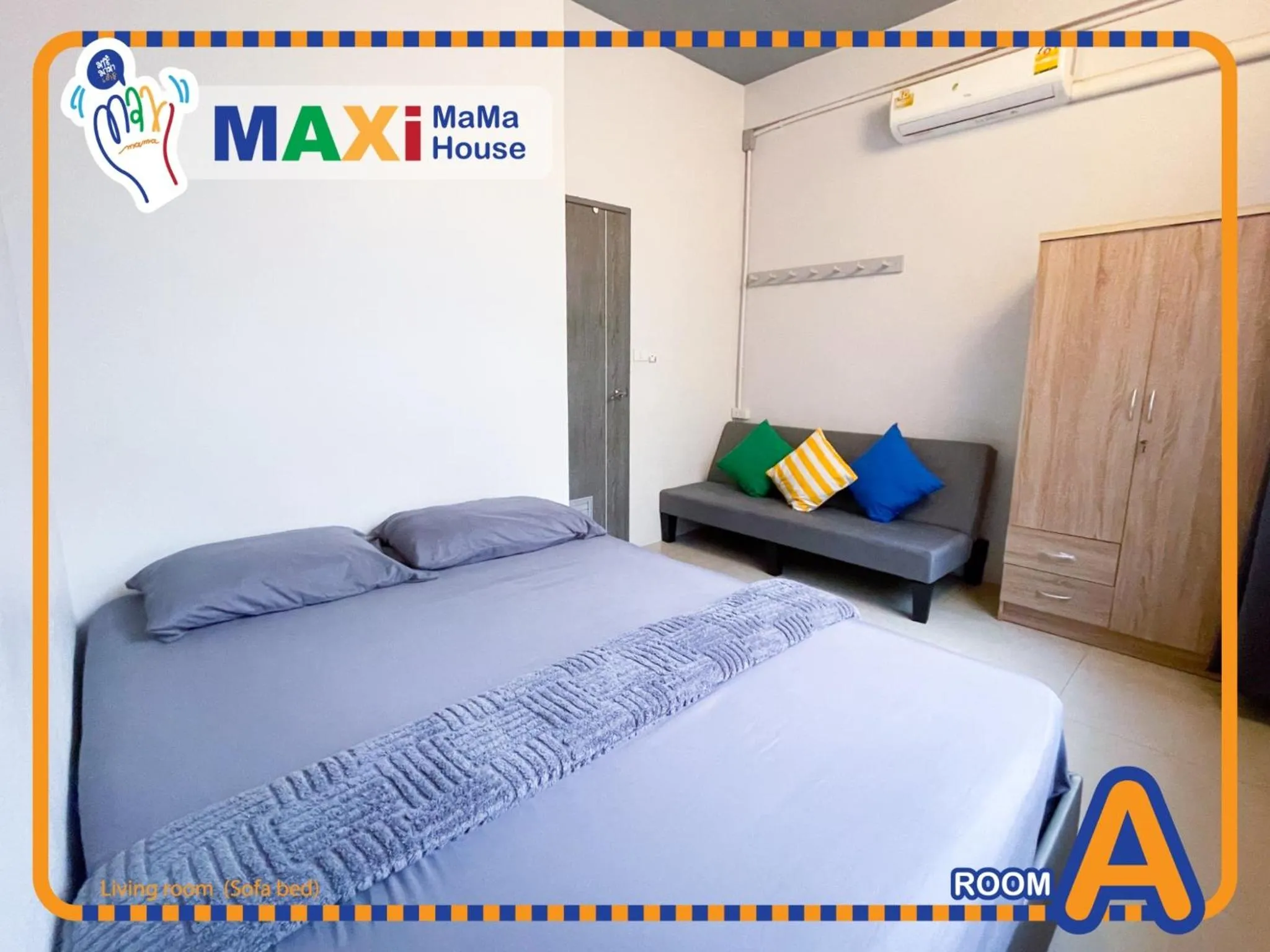 Bed in MAXi MaMa House