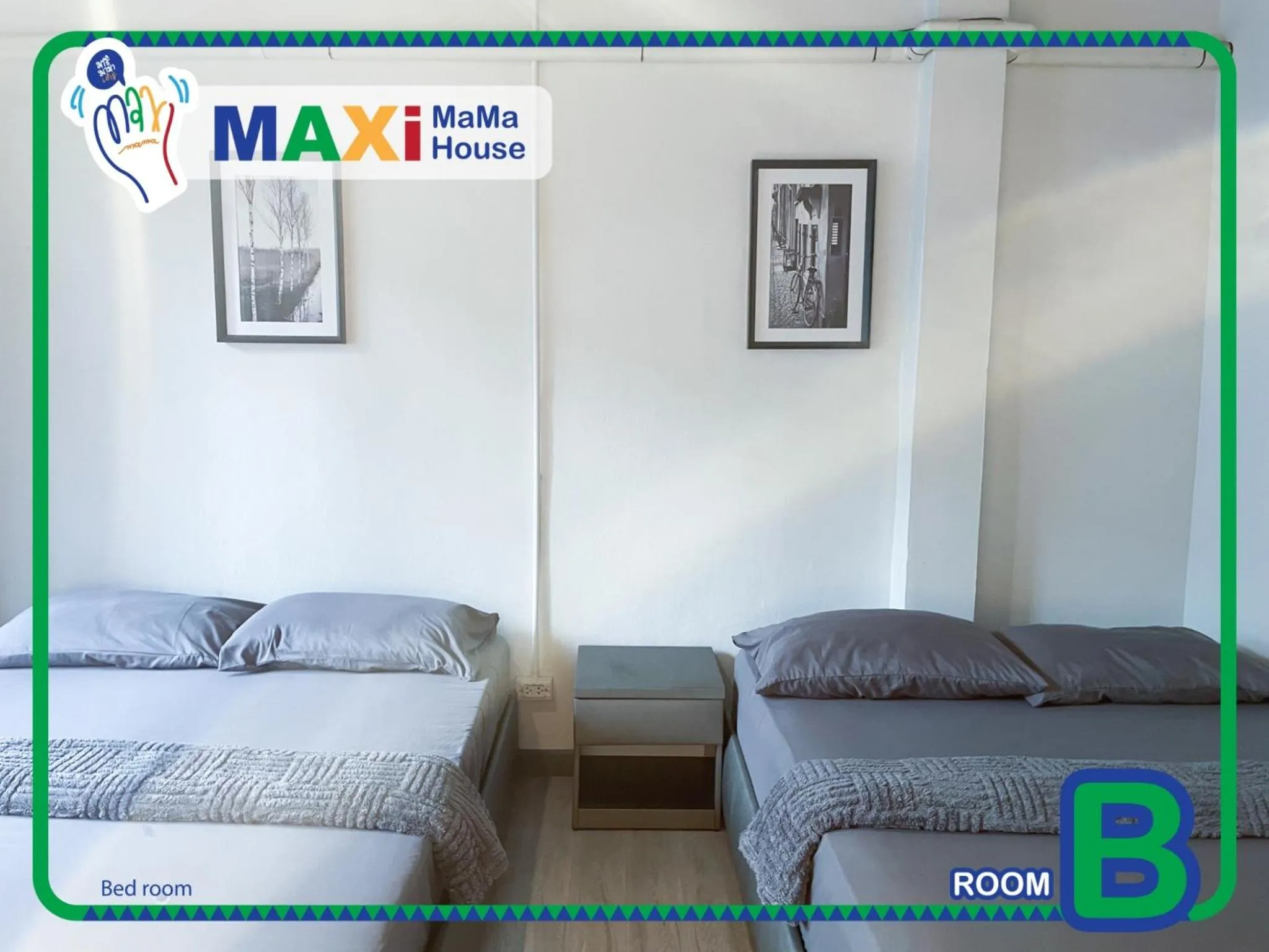 Bed in MAXi MaMa House