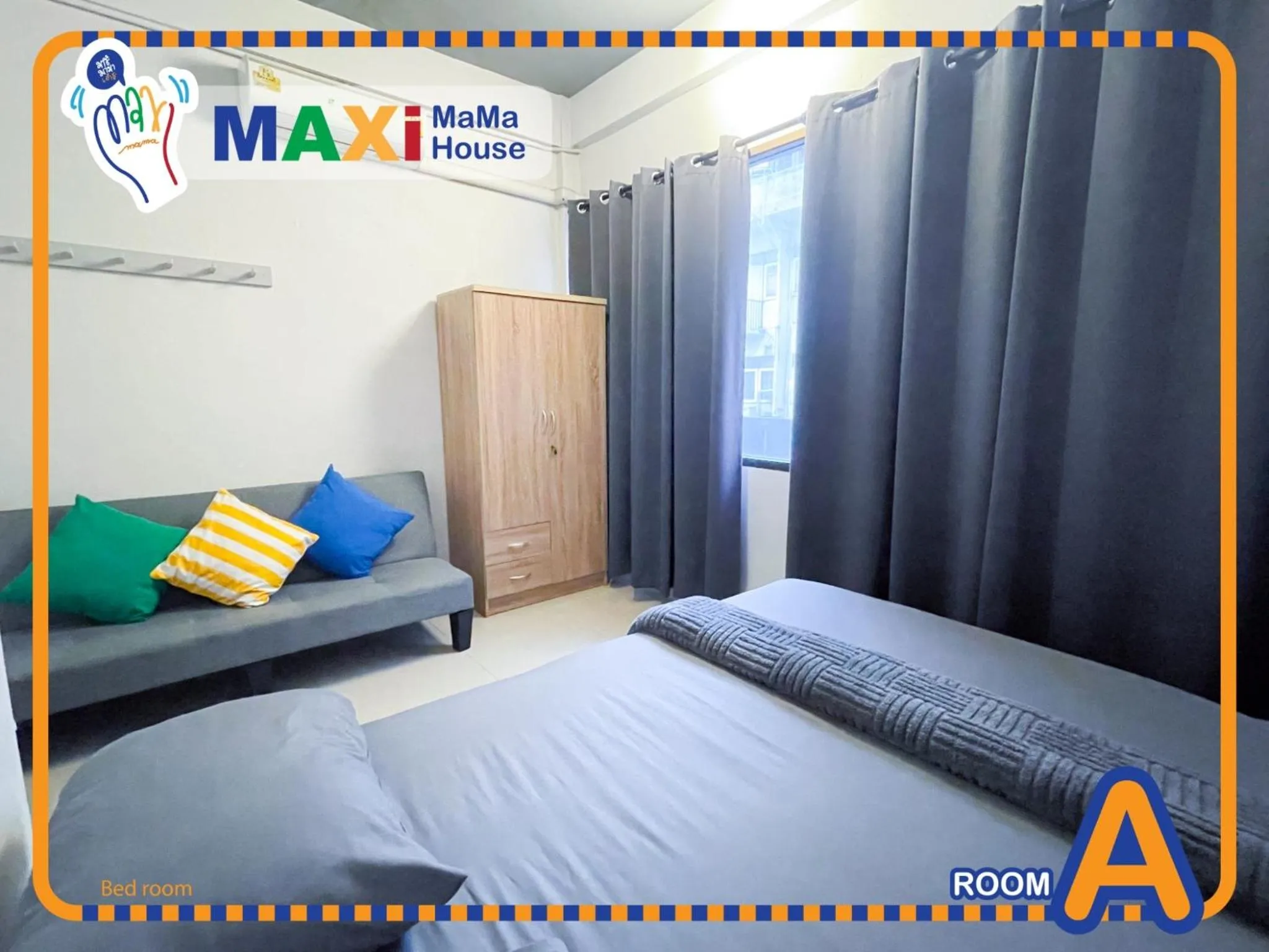 Bed in MAXi MaMa House