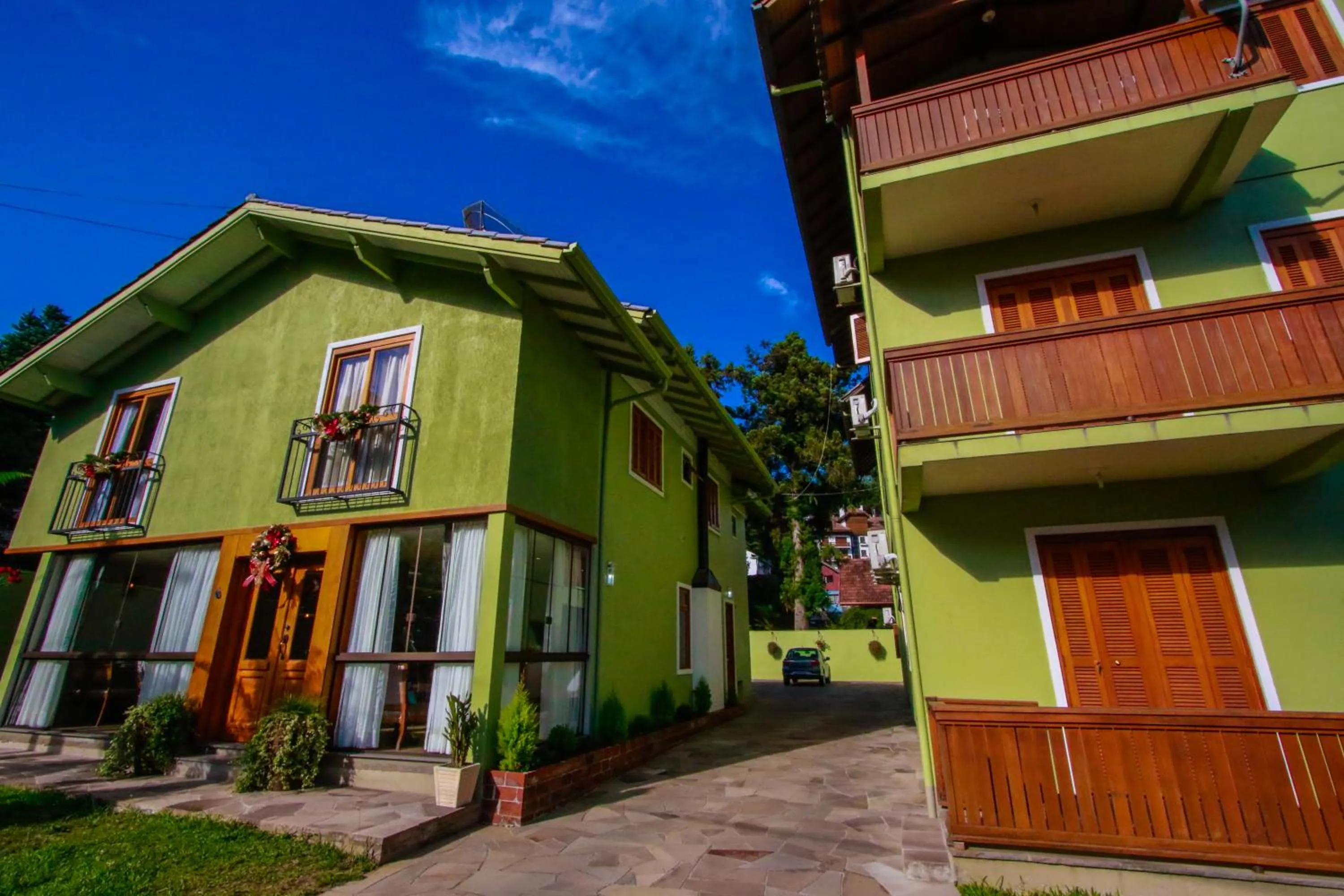 Facade/entrance in Pousada Caminho dos Plátanos