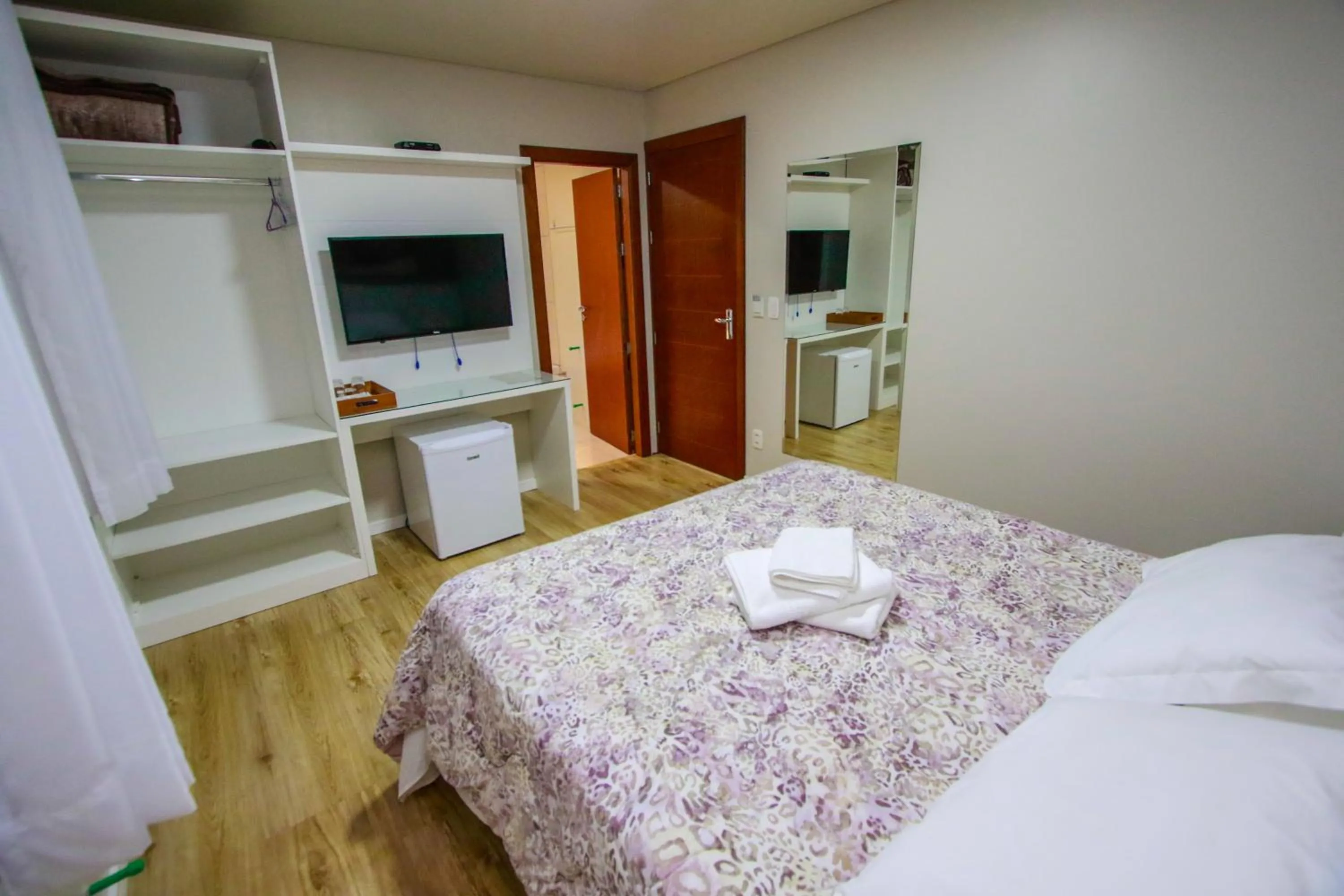 Bedroom, Bed in Pousada Caminho dos Plátanos