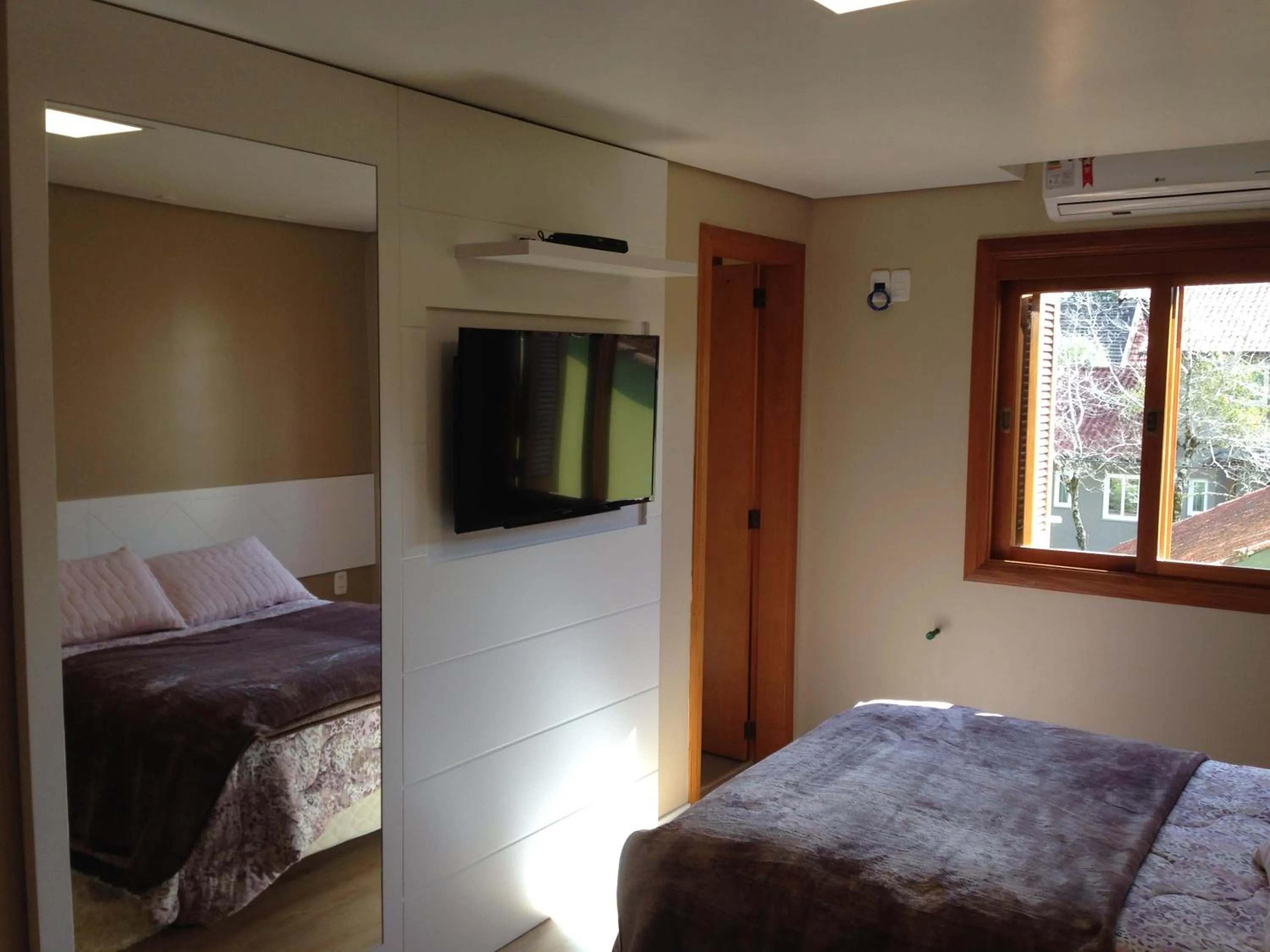 Bedroom, Bed in Pousada Caminho dos Plátanos