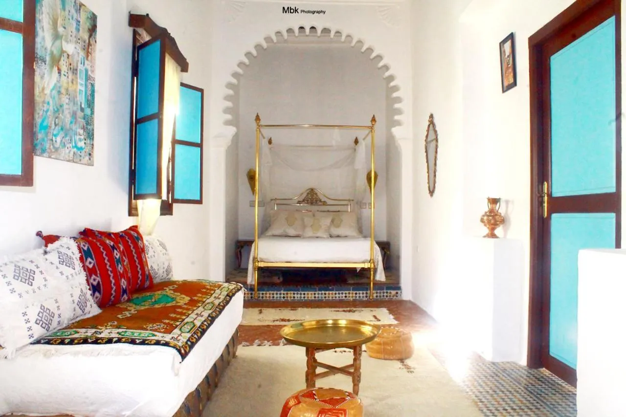 Bed in Riad Khmisa