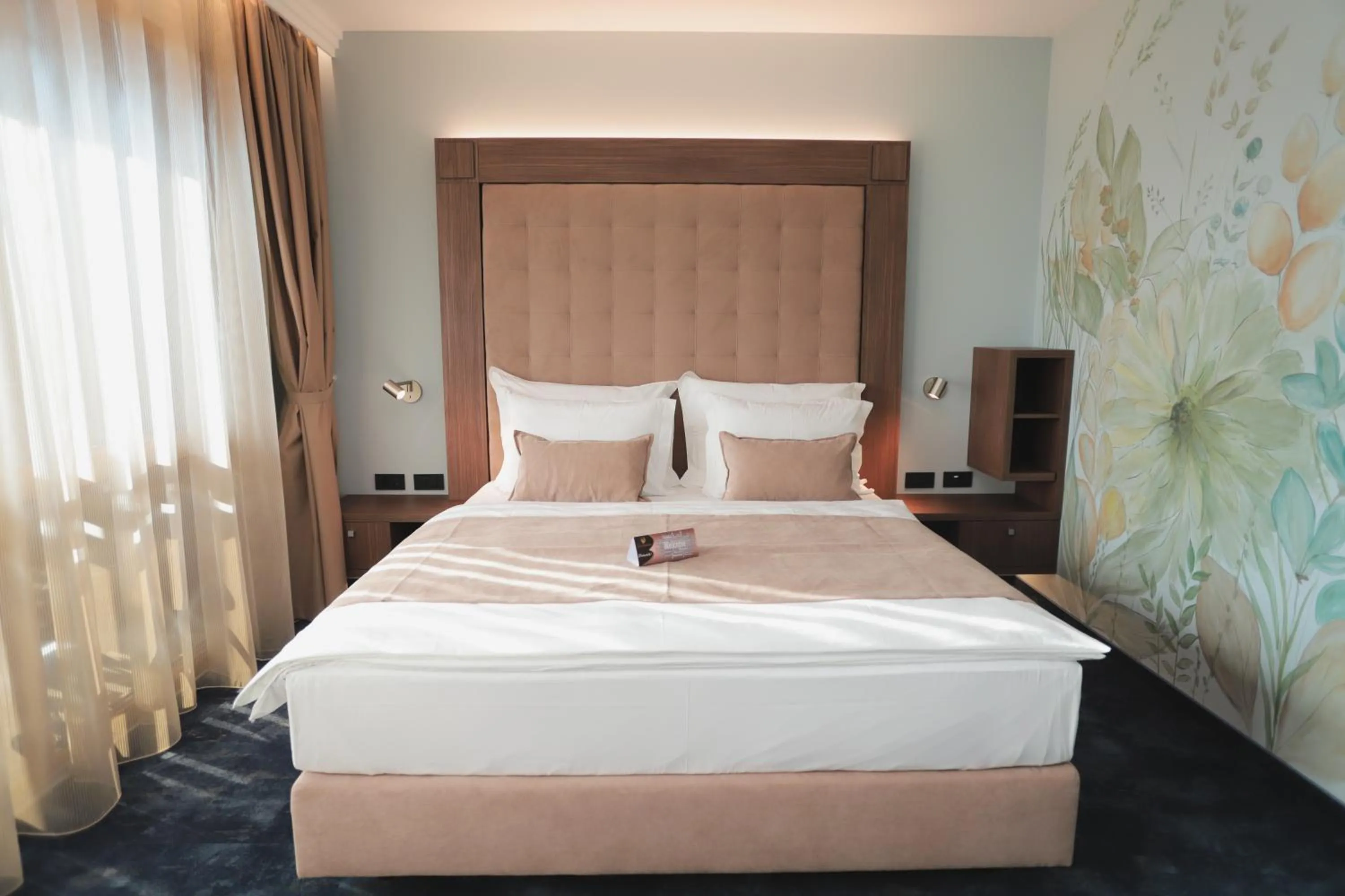 Bed in Hotel Bernarda