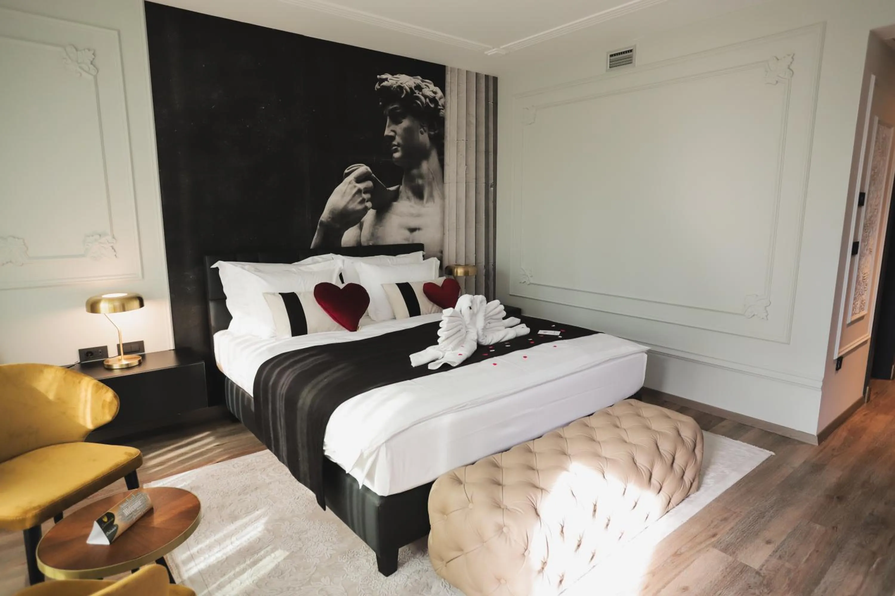 Bed in Hotel Bernarda