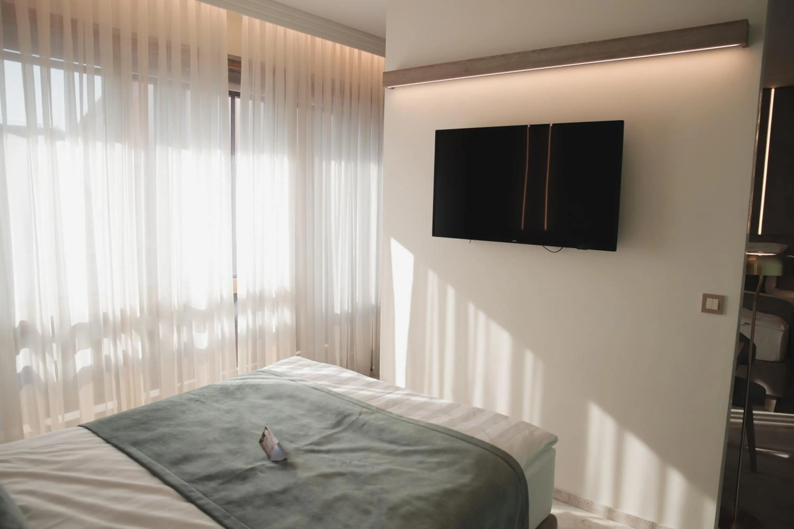 Bed in Hotel Bernarda