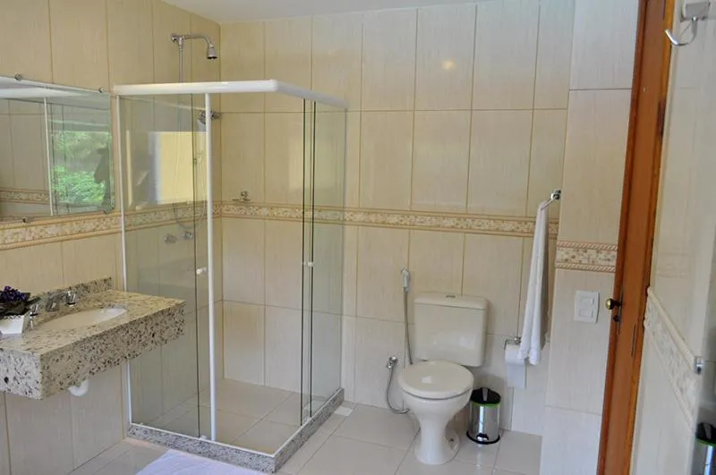 Bathroom in Pousada Matitaterê