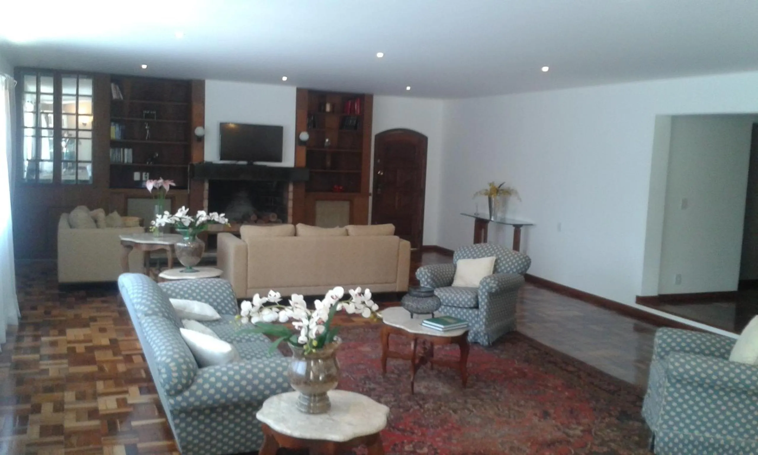 Communal lounge/ TV room in Pousada Matitaterê