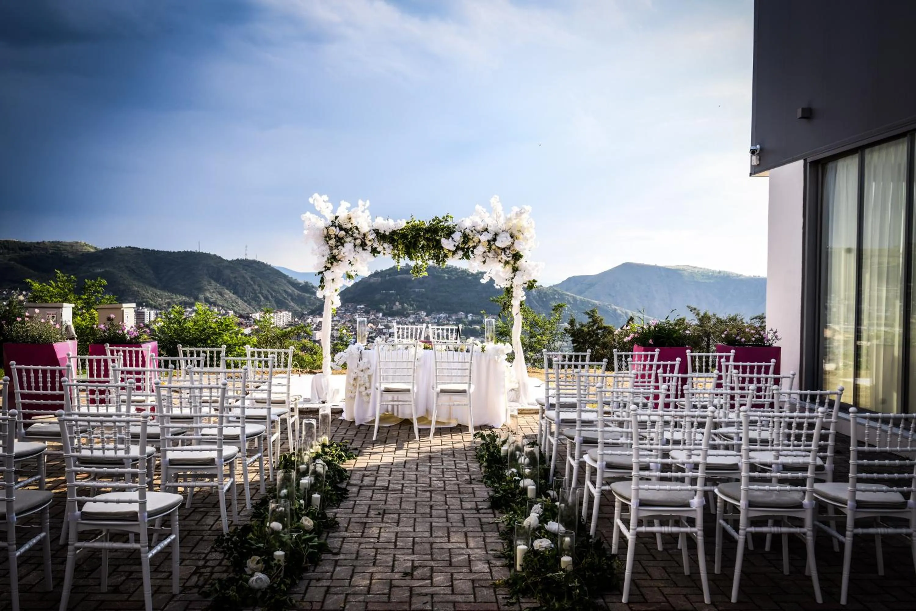 View (from property/room) in 7even weddings & events