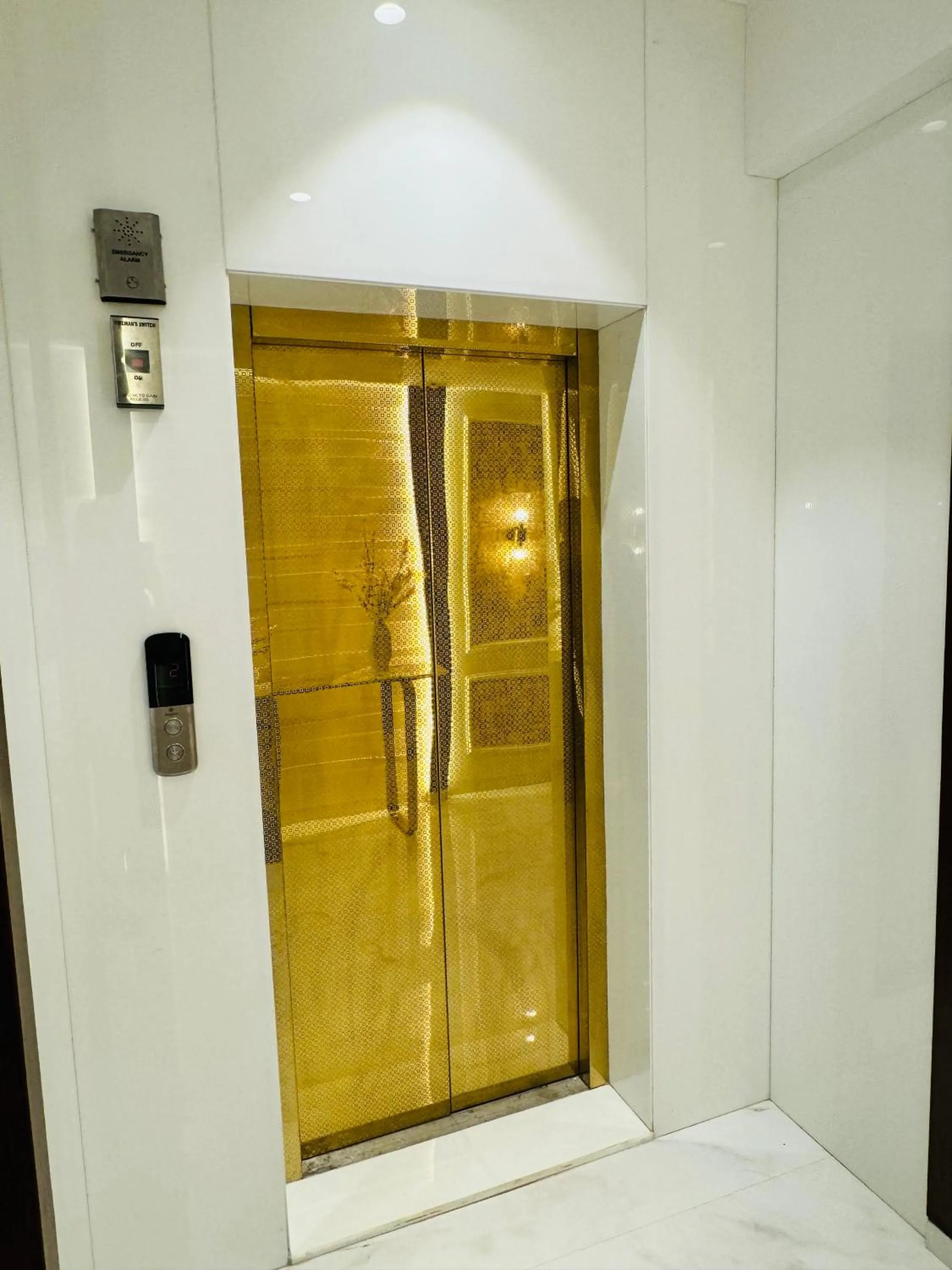 elevator in InstaFeel Hotel