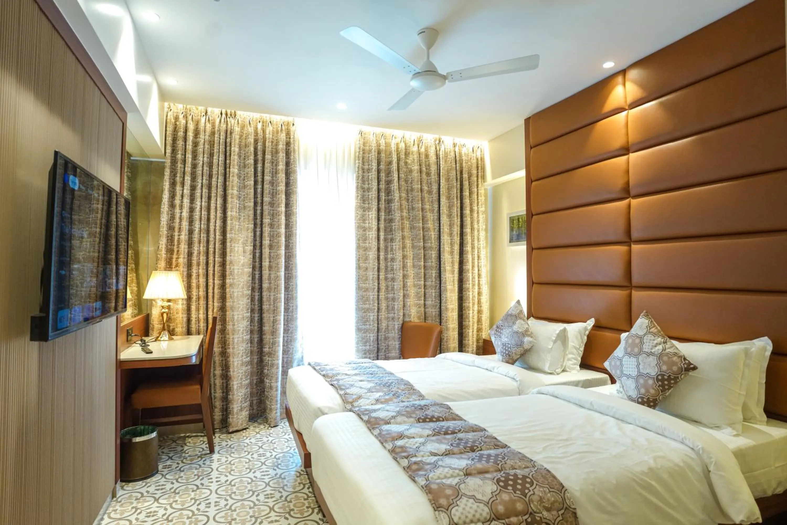 Bed in InstaFeel Hotel