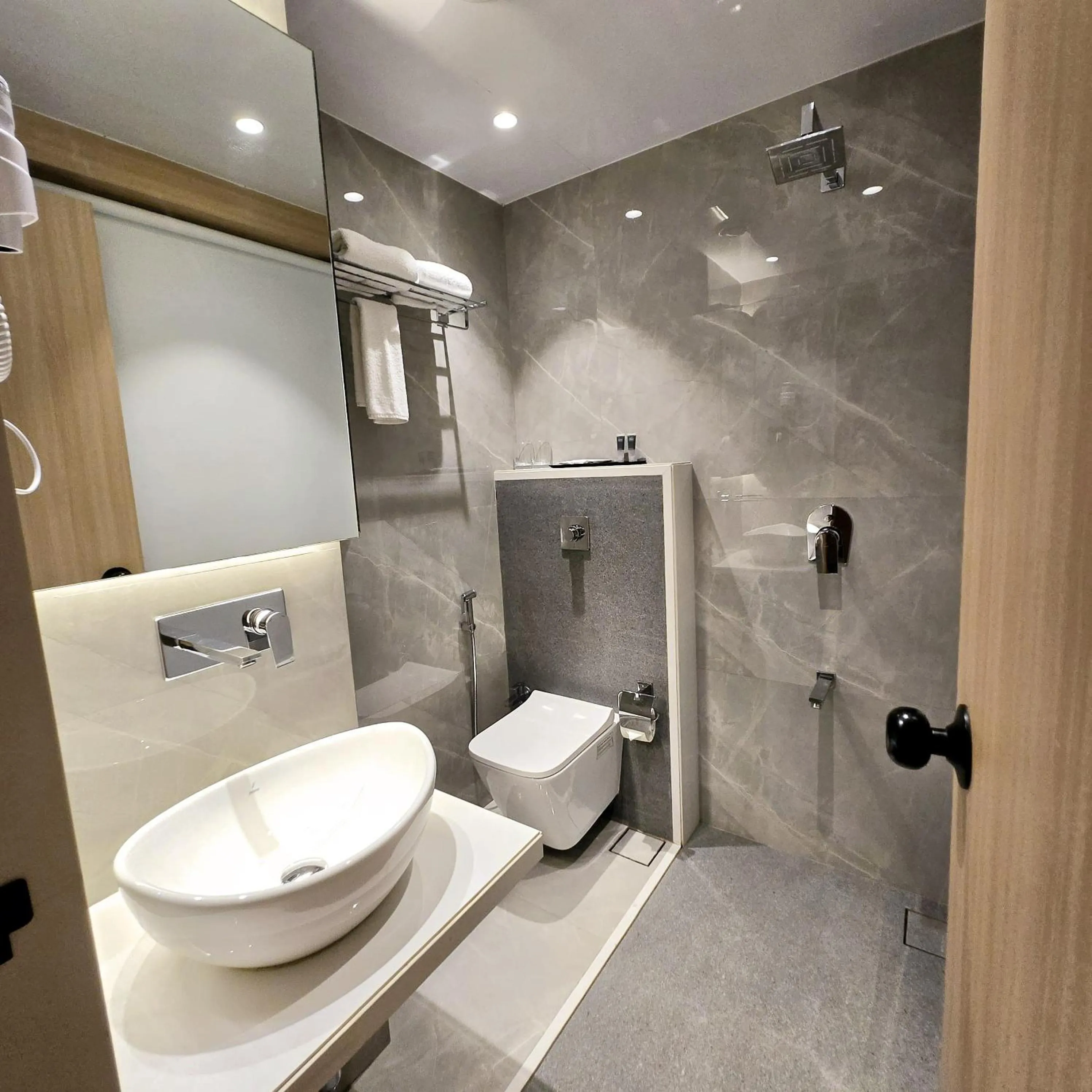 Shower in InstaFeel Hotel