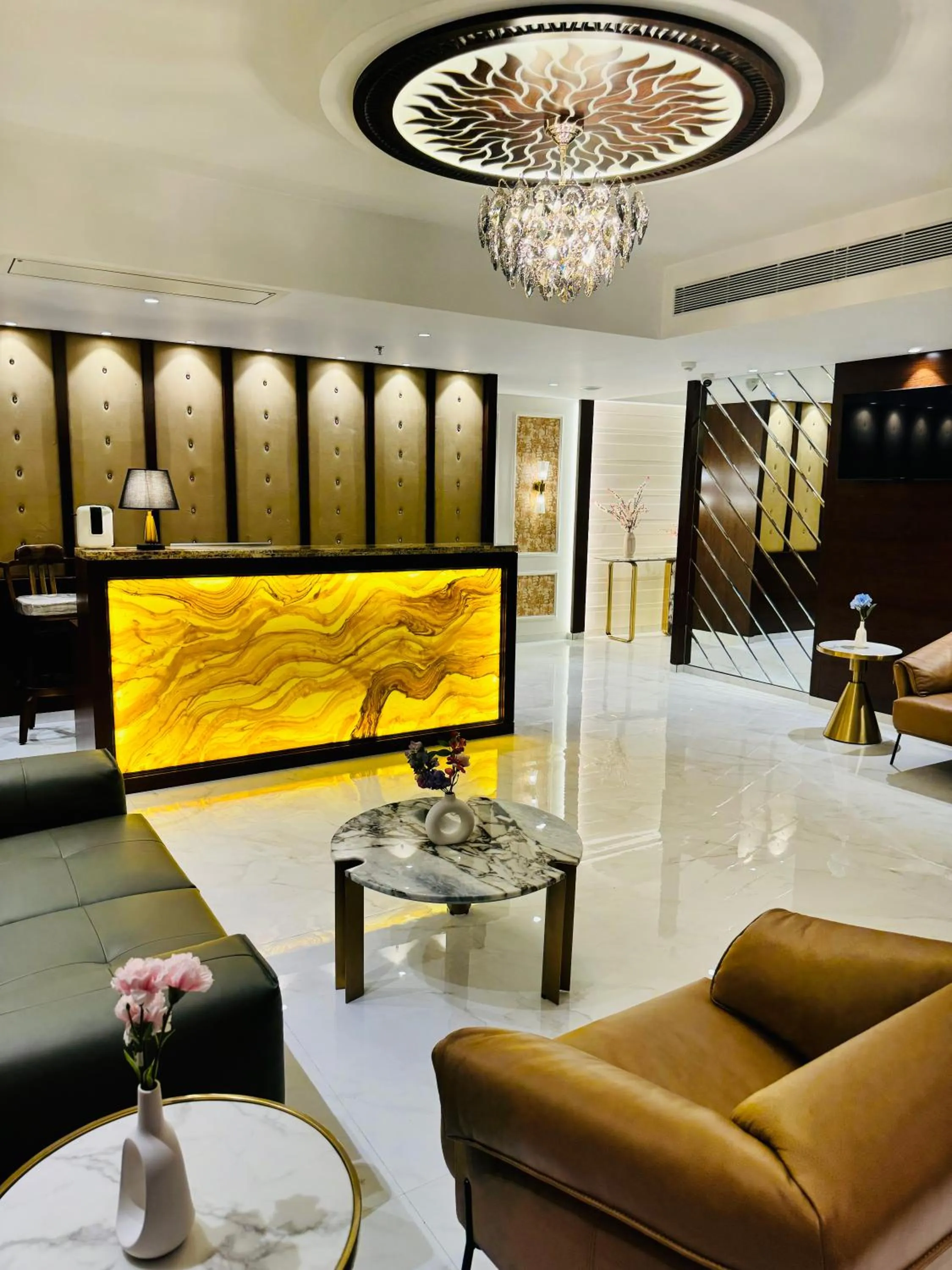 Lobby or reception in InstaFeel Hotel