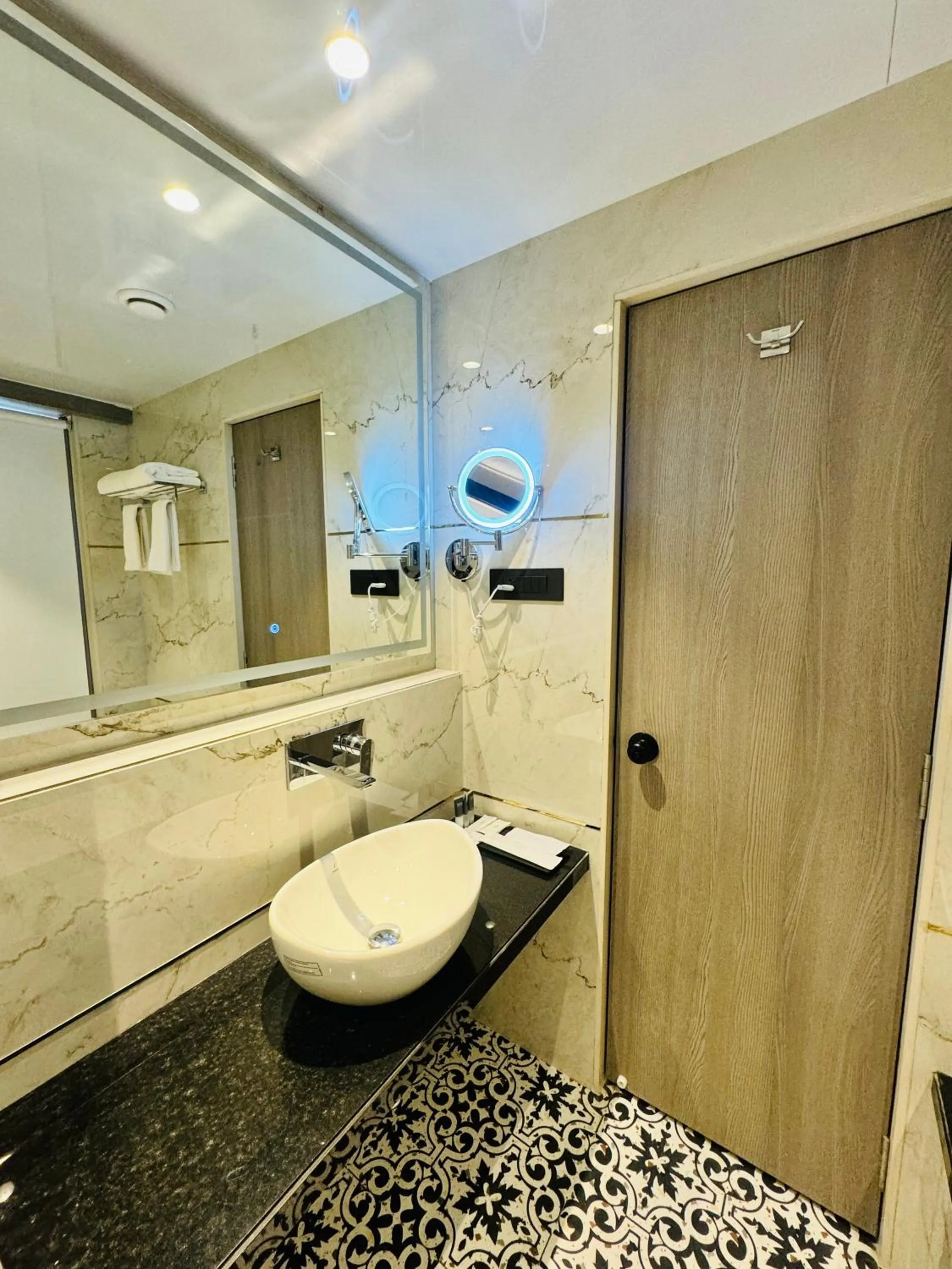 Shower in InstaFeel Hotel