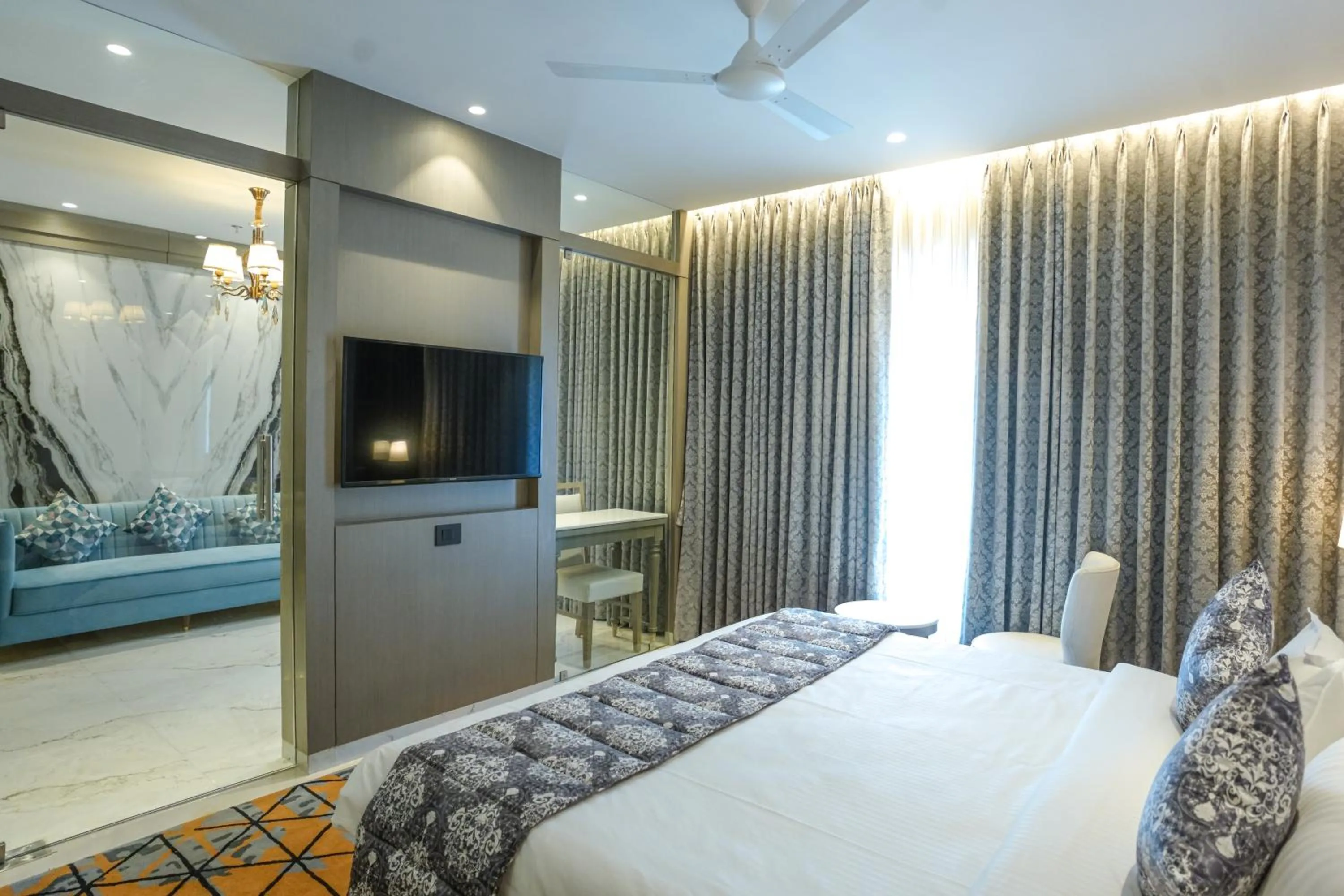 Bed in InstaFeel Hotel