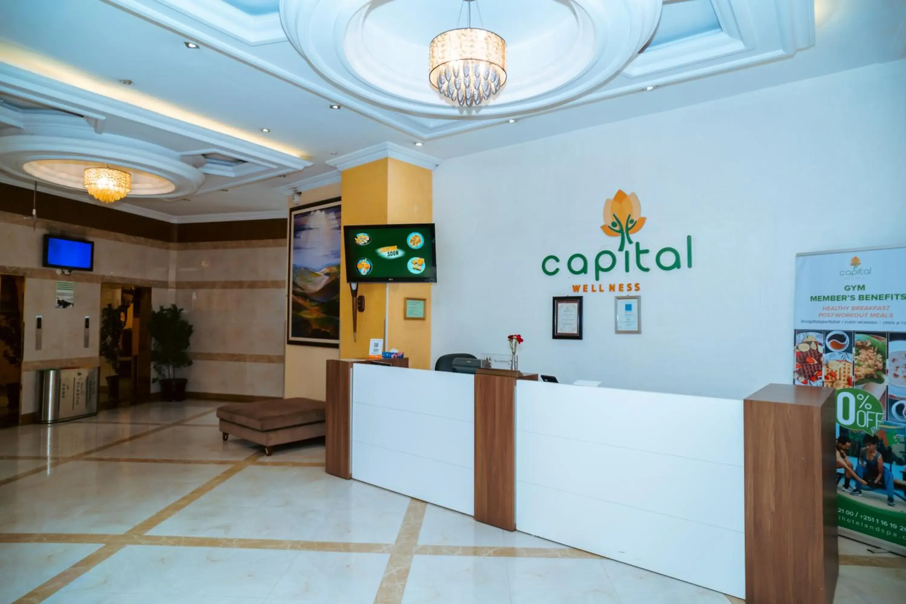 Spa and wellness centre/facilities in Capital Hotel and Spa Spa and wellness centre/facilities in Capital Hotel and Spa