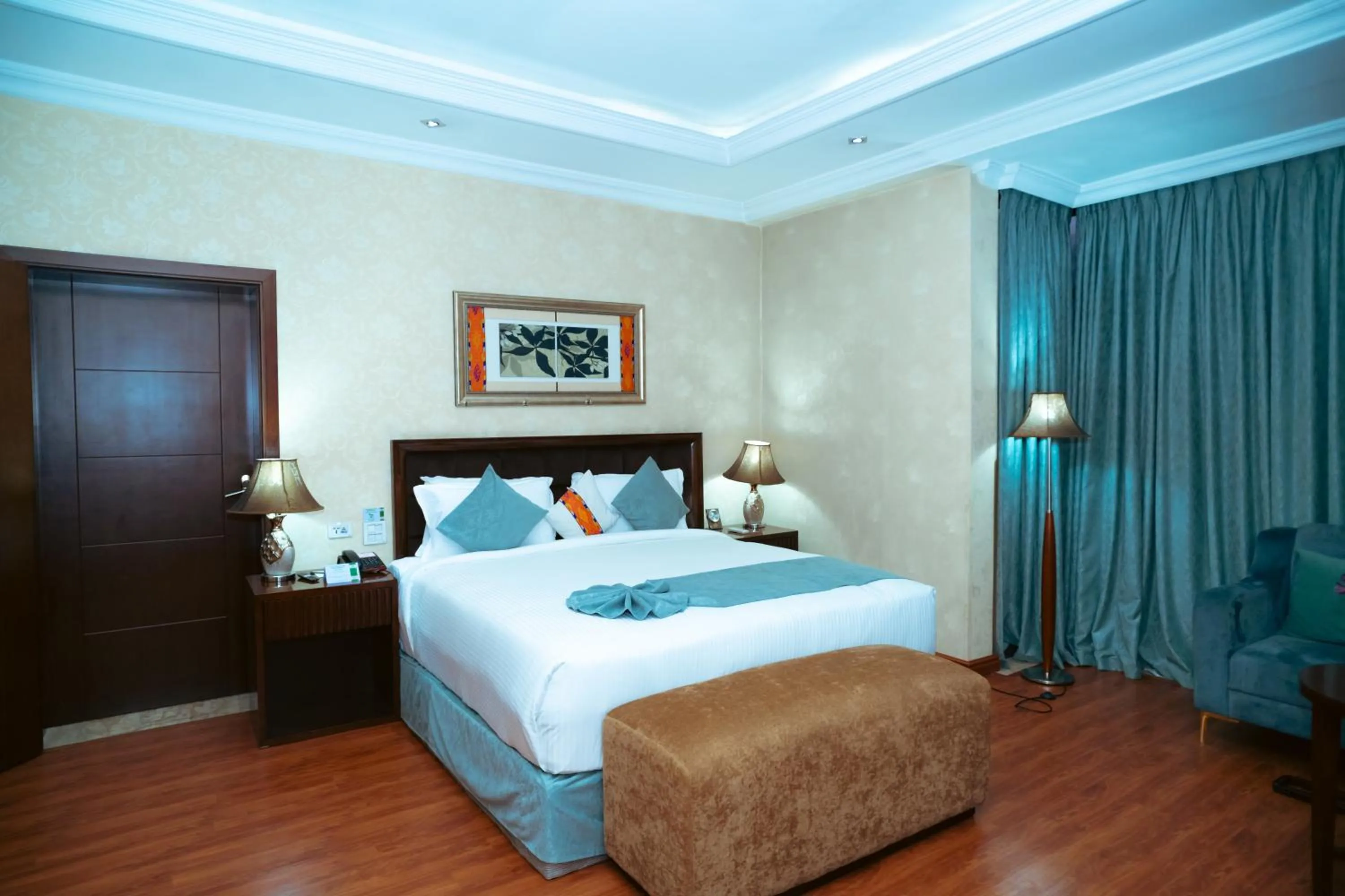 Bedroom, Bed in Capital Hotel and Spa