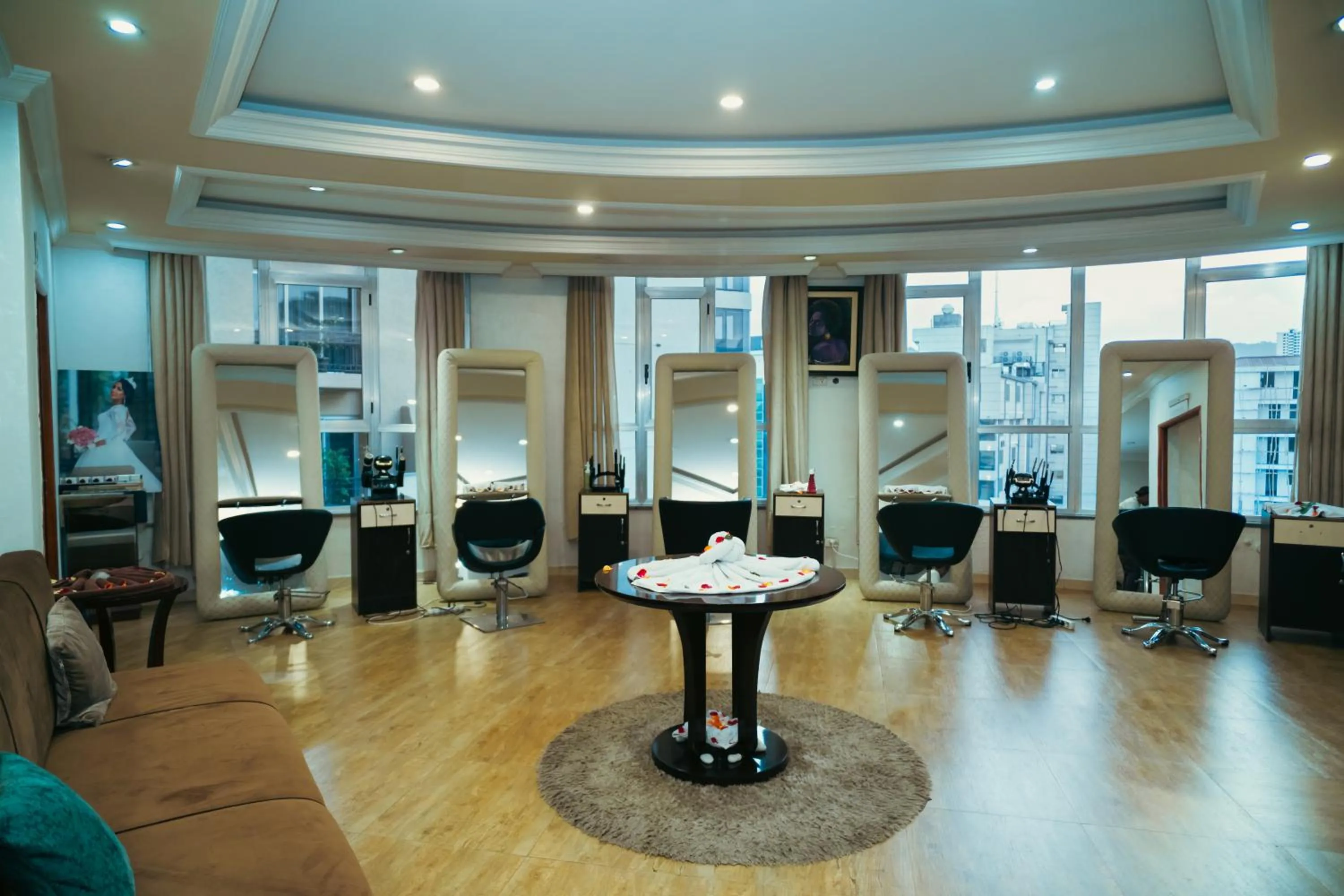hair dresser in Capital Hotel and Spa
