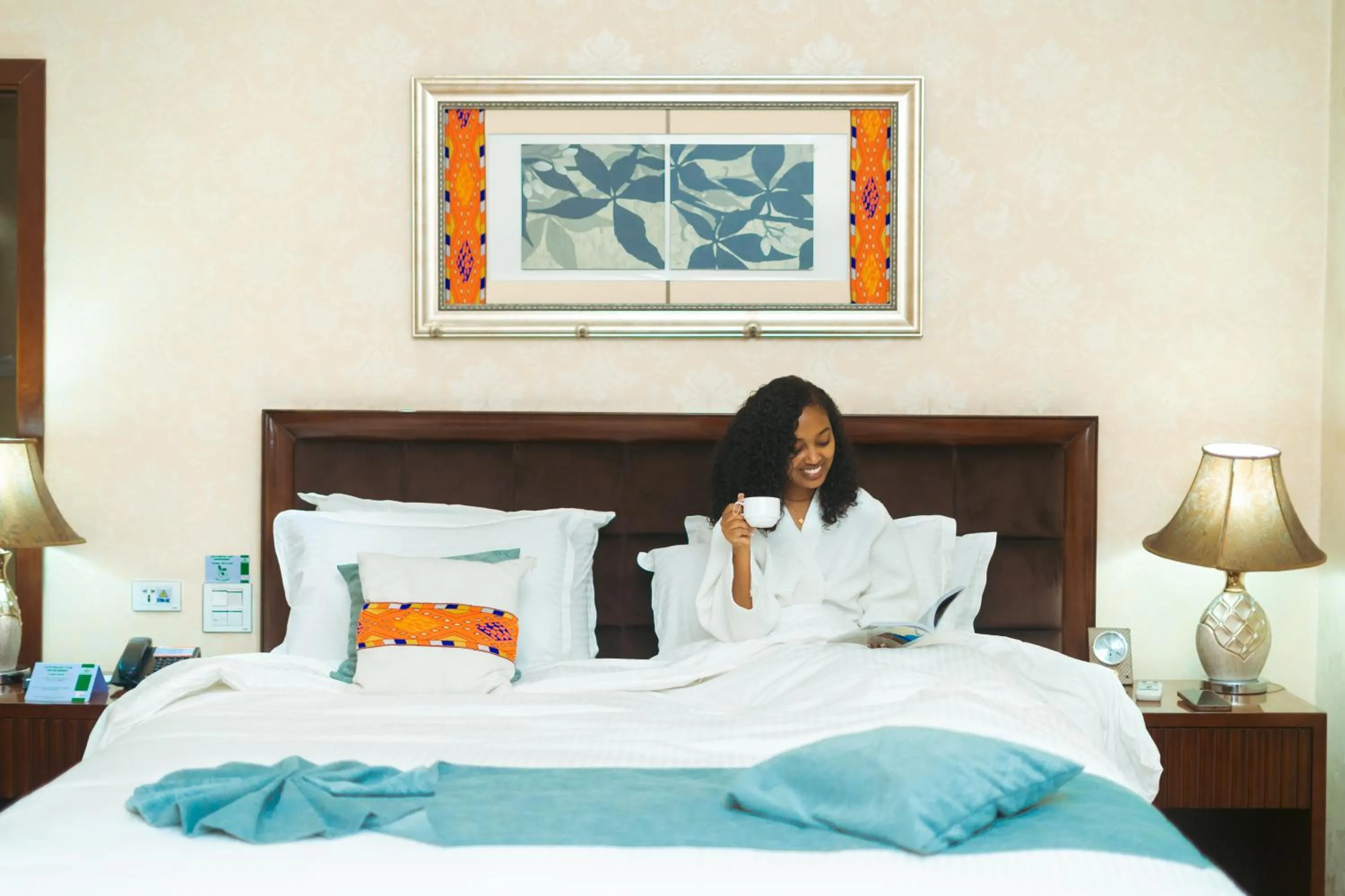 Bedroom, Bed in Capital Hotel and Spa