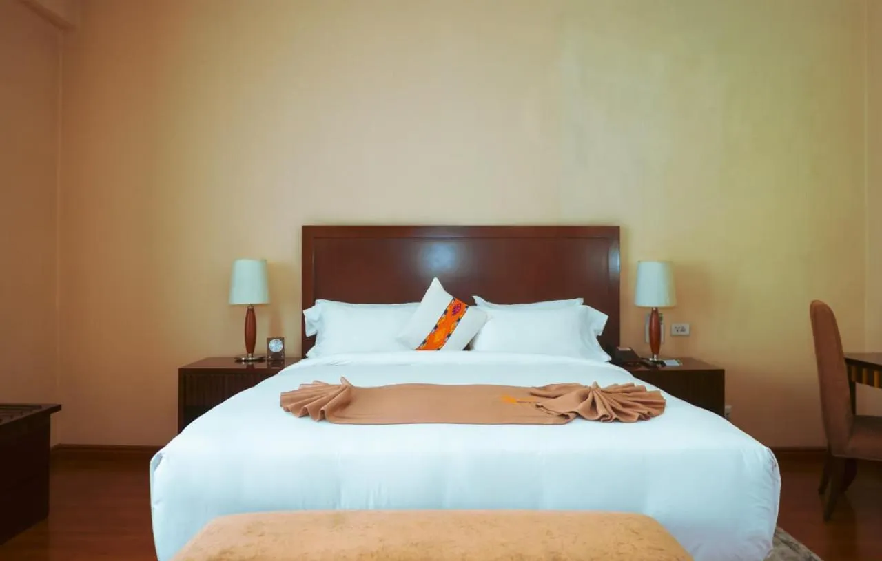 Bed in Capital Hotel and Spa