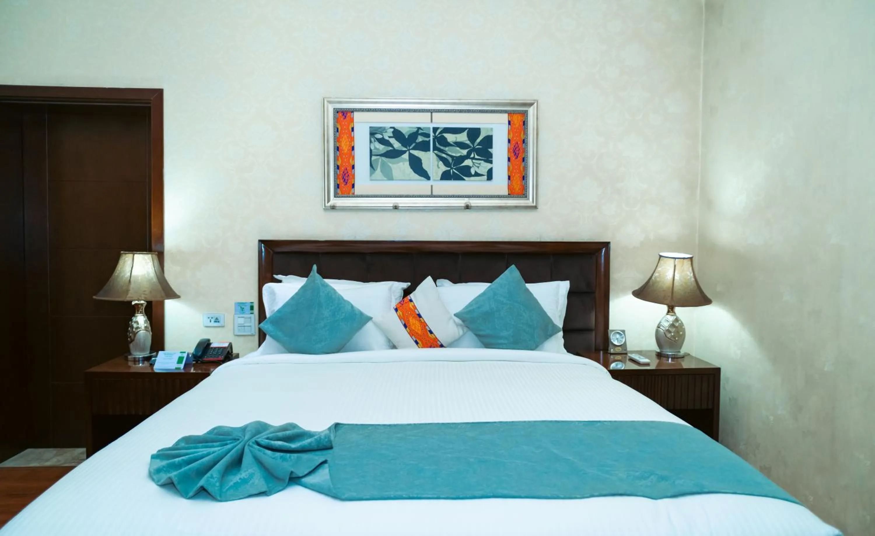 Bedroom, Bed in Capital Hotel and Spa