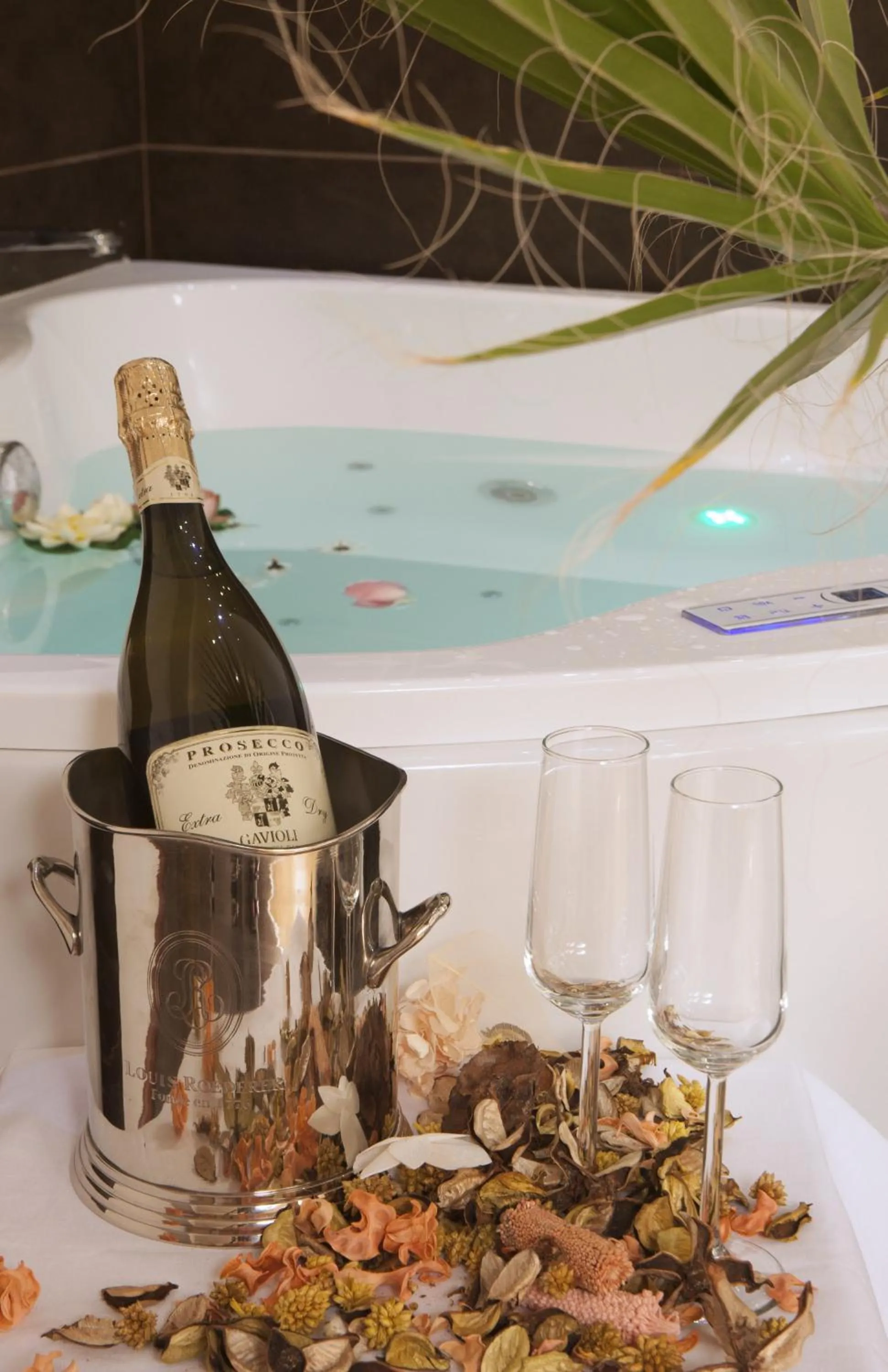 Hot Tub in Garden Spa Boutique Hotel