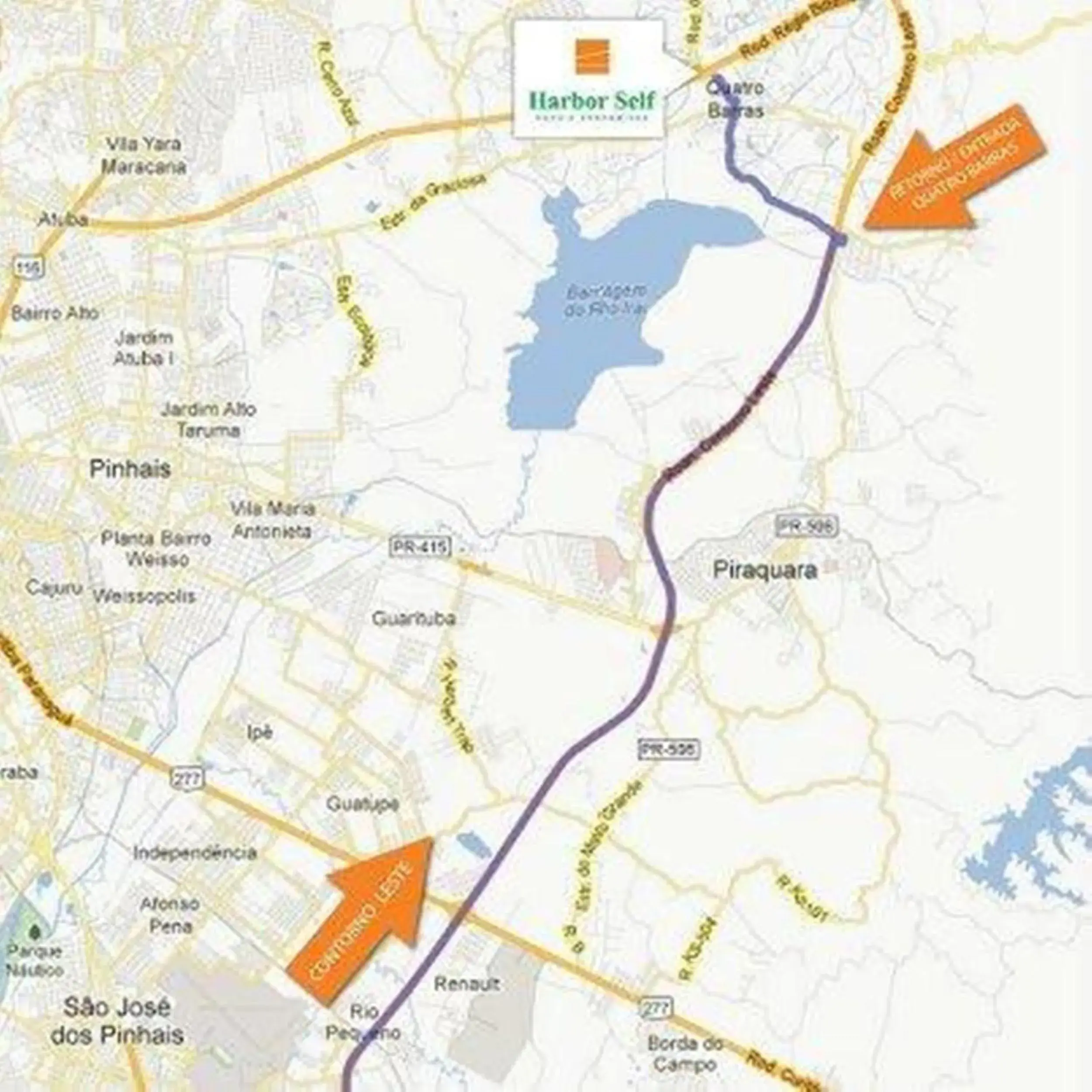 Bird's eye view in Harbor Self Graciosa Hotel Bird's eye view in Harbor Self Graciosa Hotel