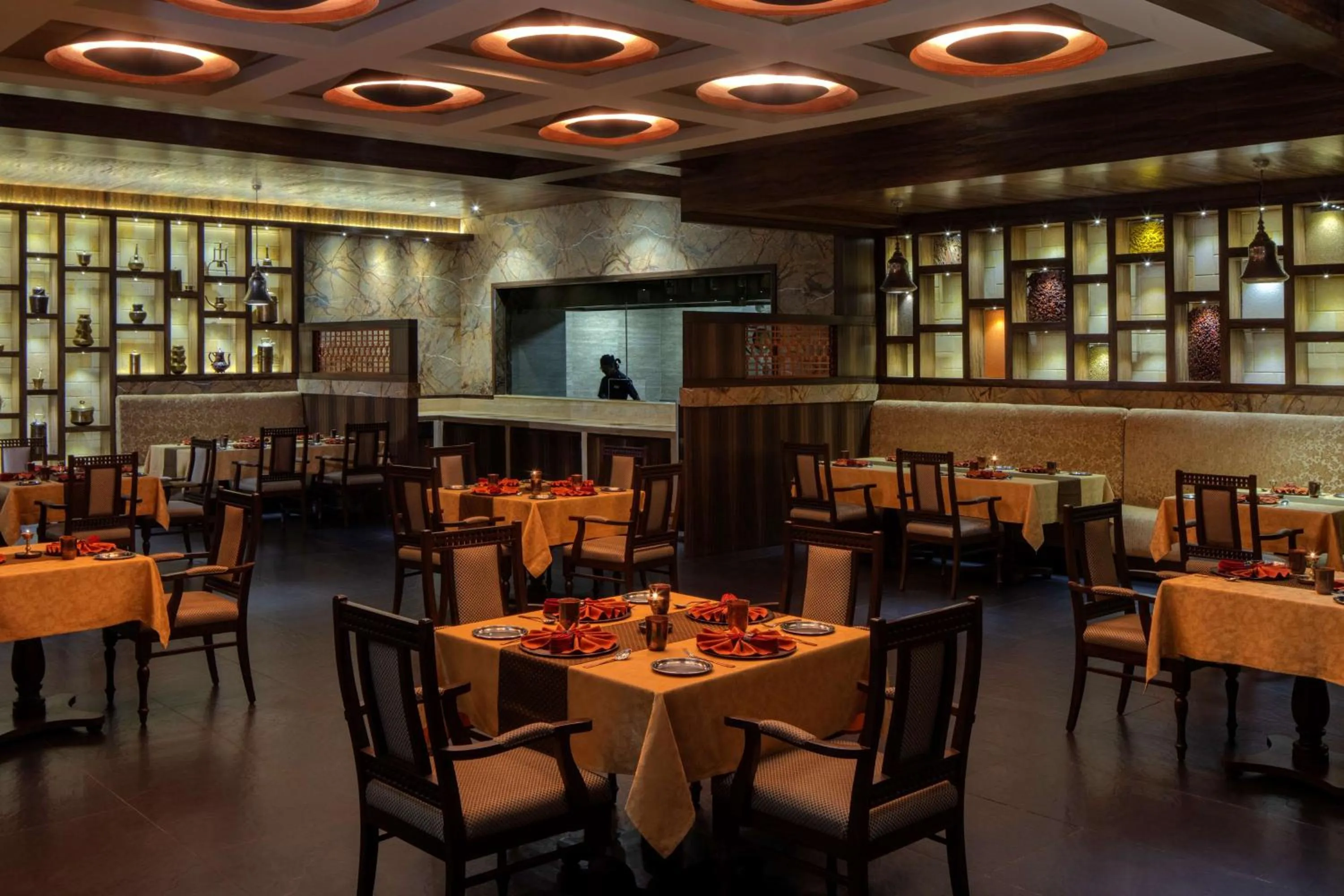 Restaurant/places to eat in Radisson Blu Plaza Hotel Mysore
