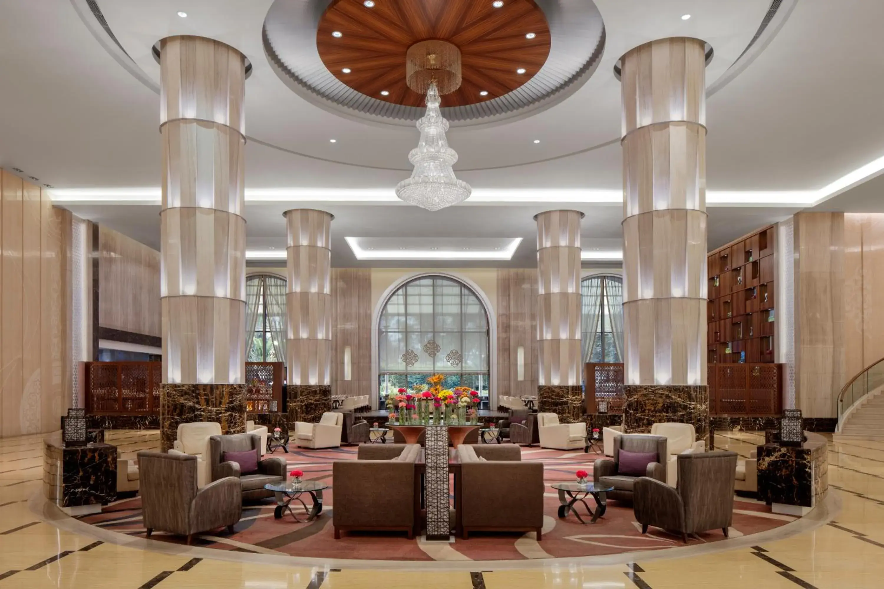 Lobby or reception in Radisson Blu Plaza Hotel Mysore Lobby or reception in Radisson Blu Plaza Hotel Mysore