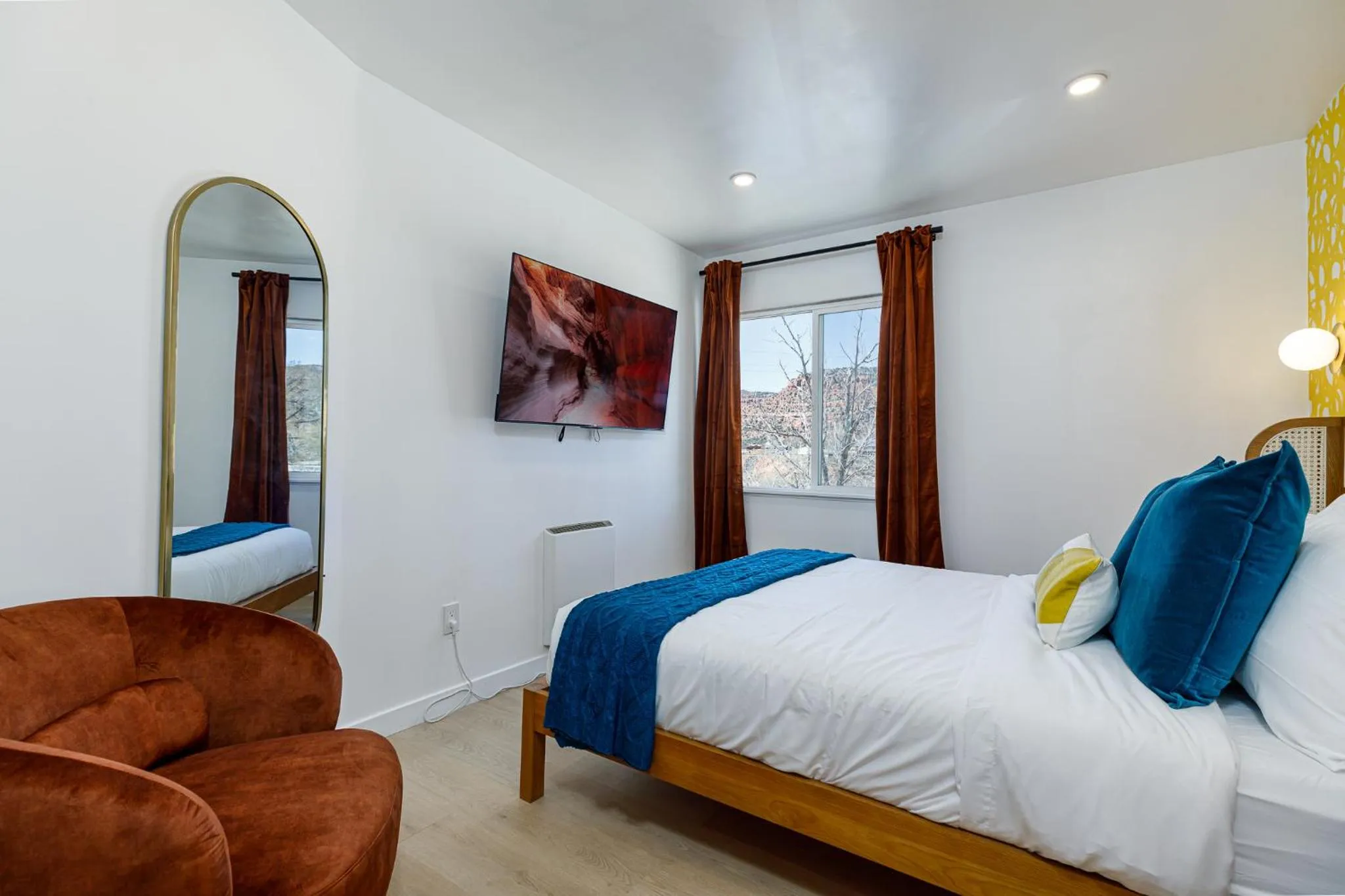 Bedroom, Bed in Quail Park Lodge