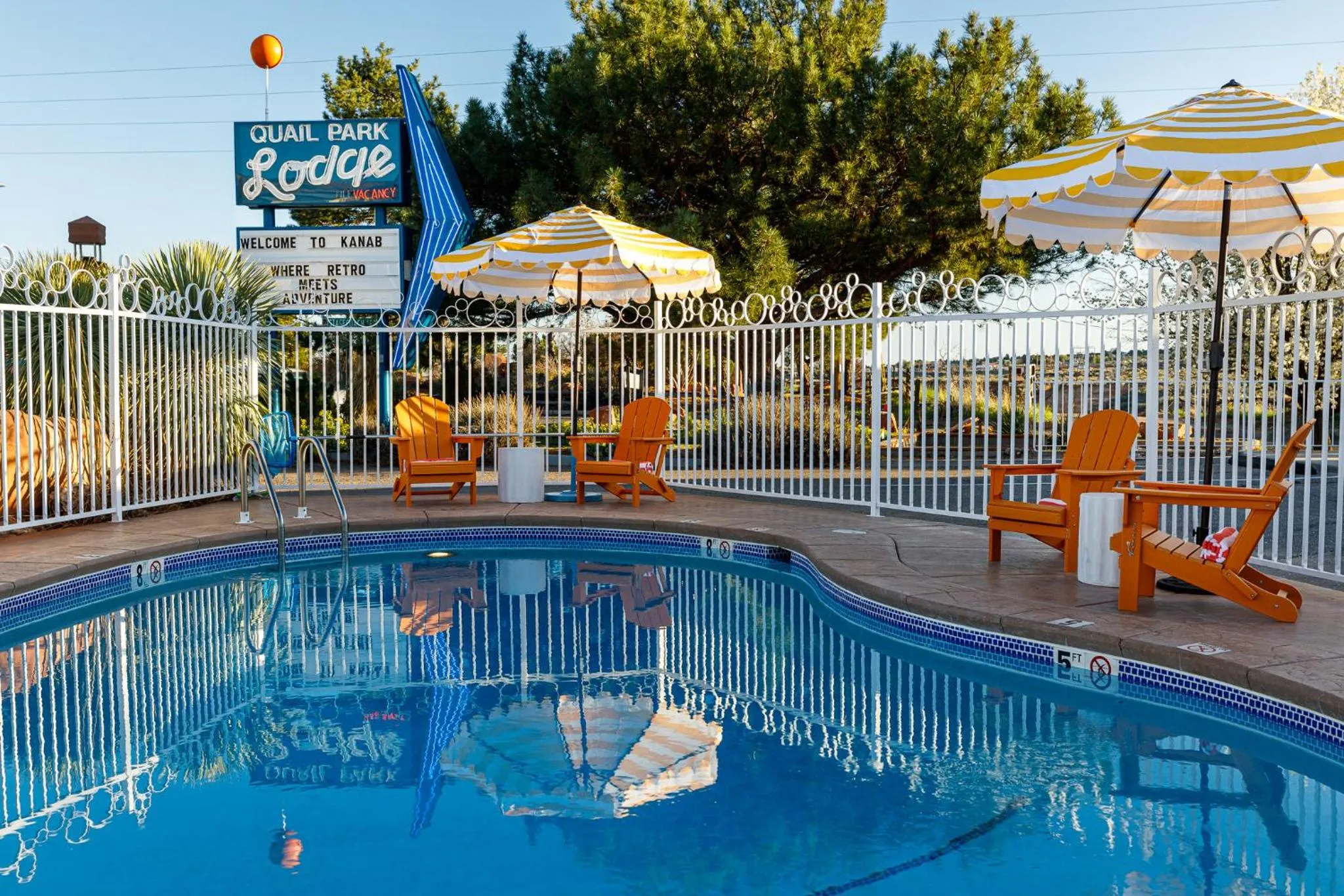 Day in Quail Park Lodge