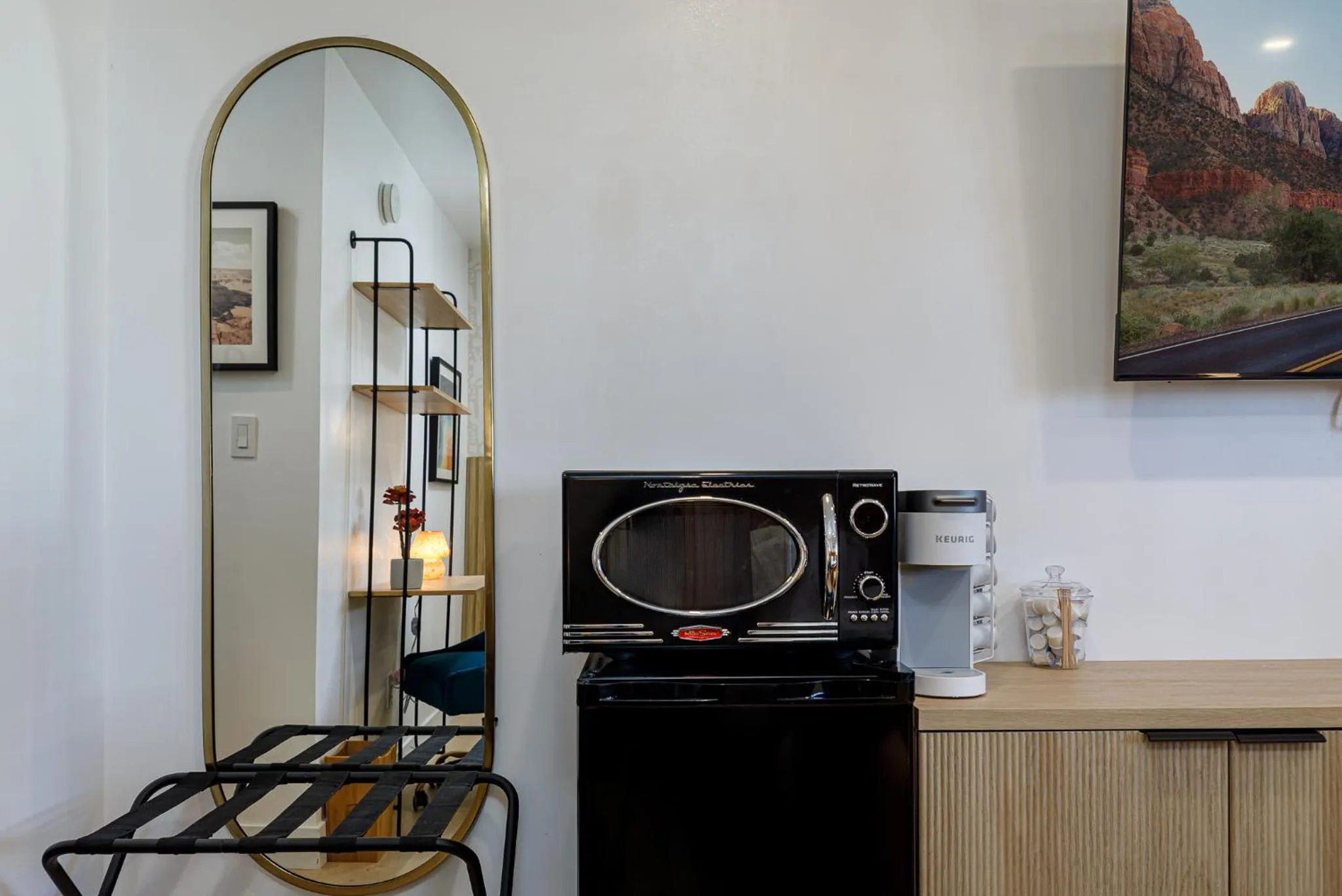 Coffee/tea facilities in Quail Park Lodge