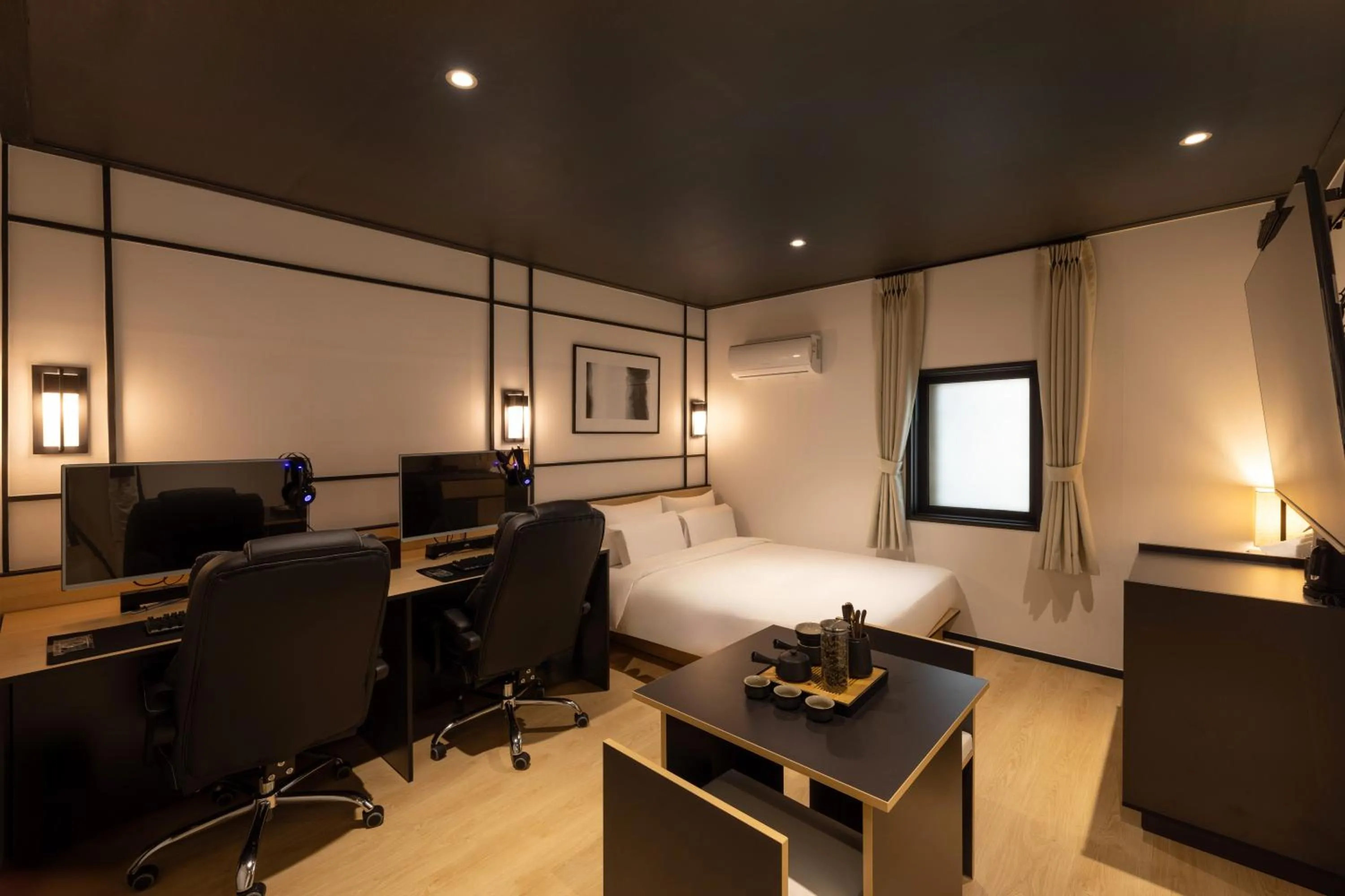 Bed in Mitasuya Ryokan Hotel Incheon by Aank