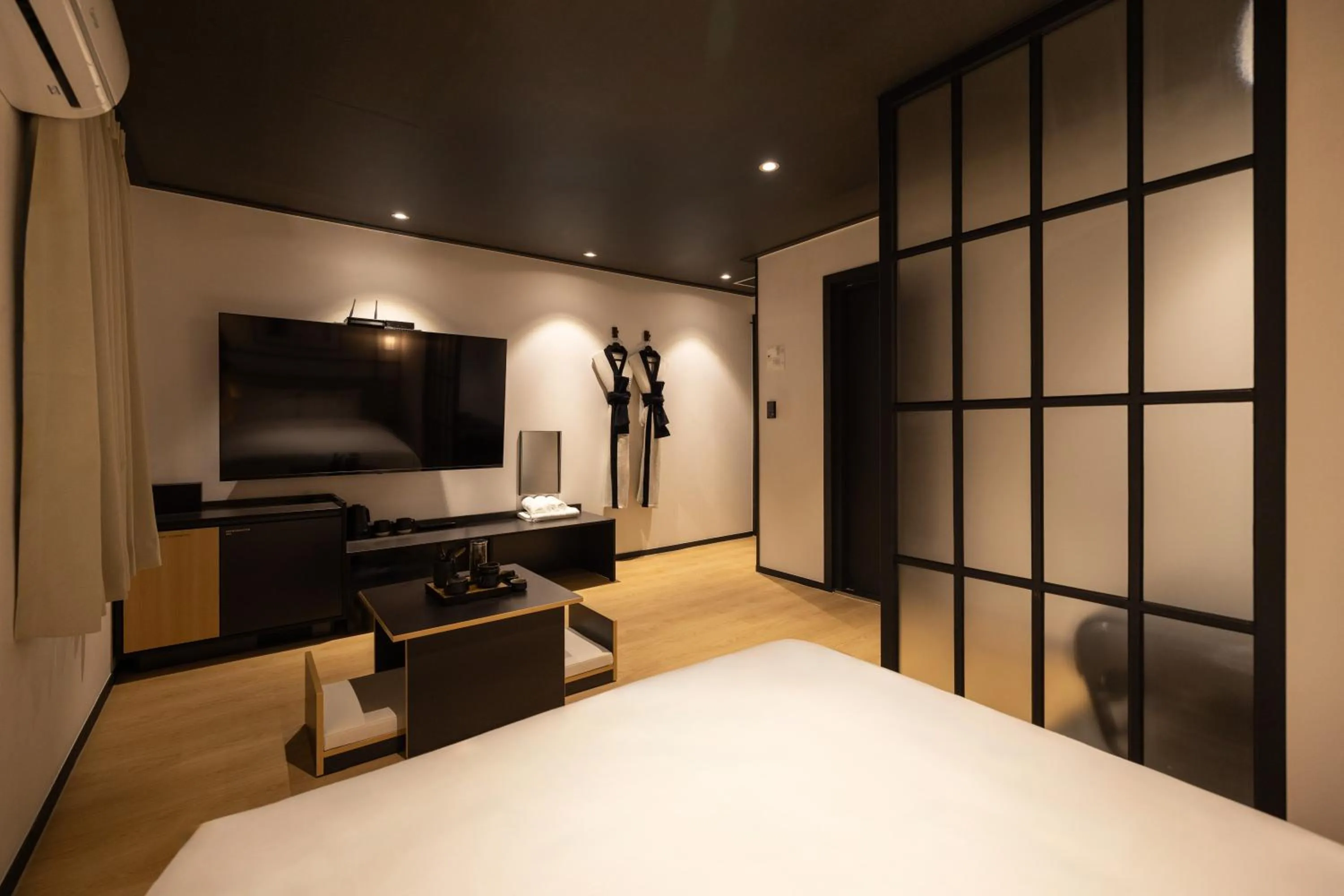 Bed in Mitasuya Ryokan Hotel Incheon by Aank