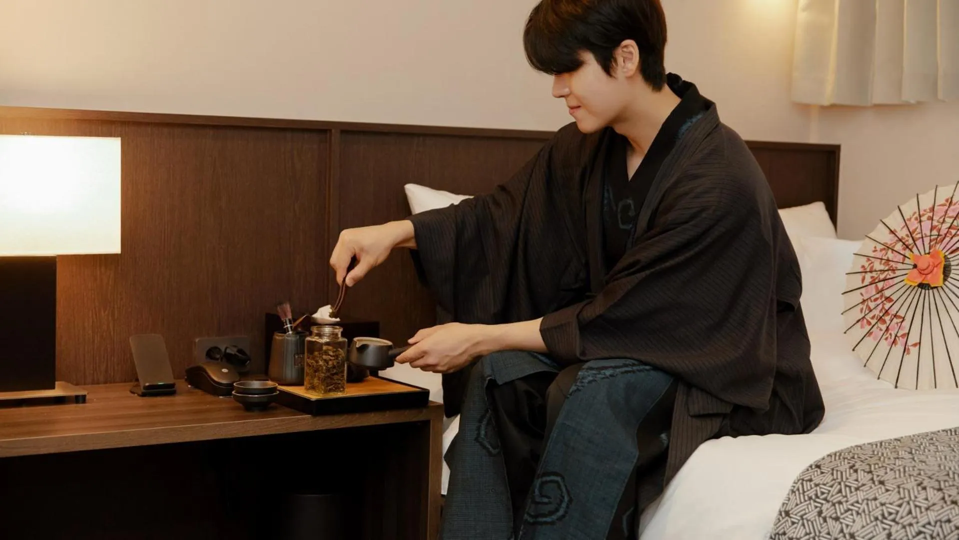 Seating area in Aank Ryokan Hotel Paju