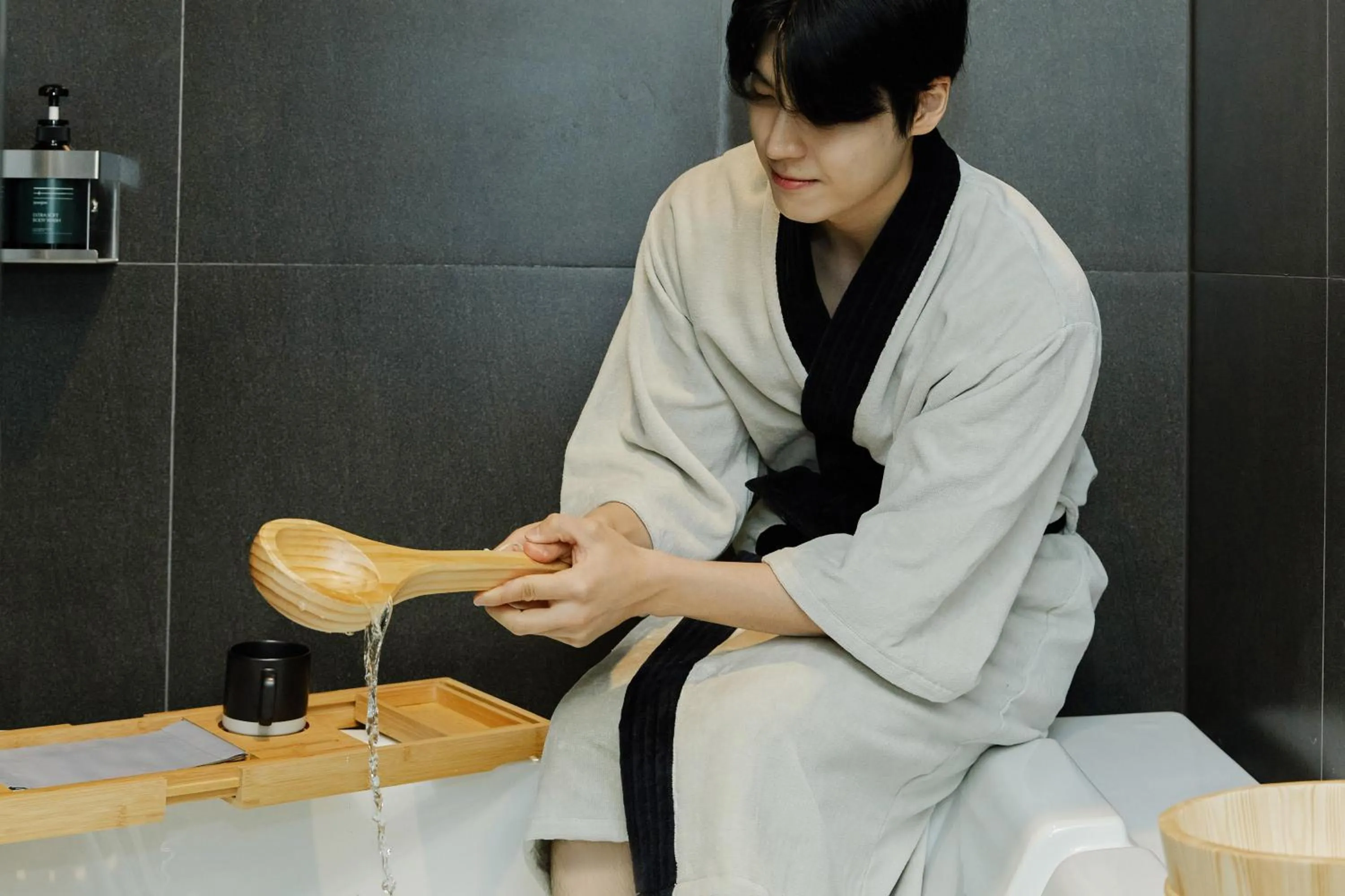 Bathroom in Aank Ryokan Hotel Paju