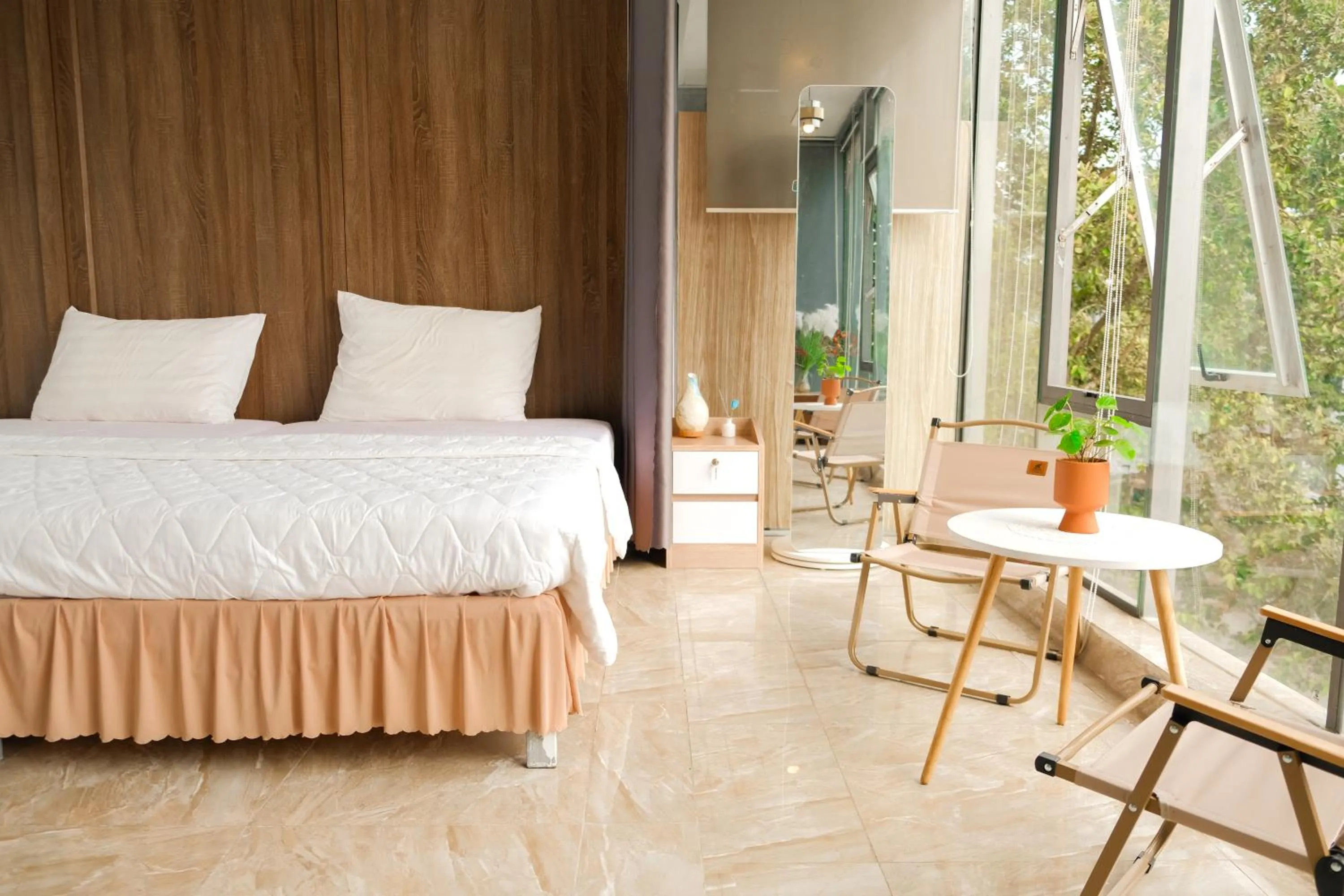 Bed in Sunny 1 Hometel Vinh Long