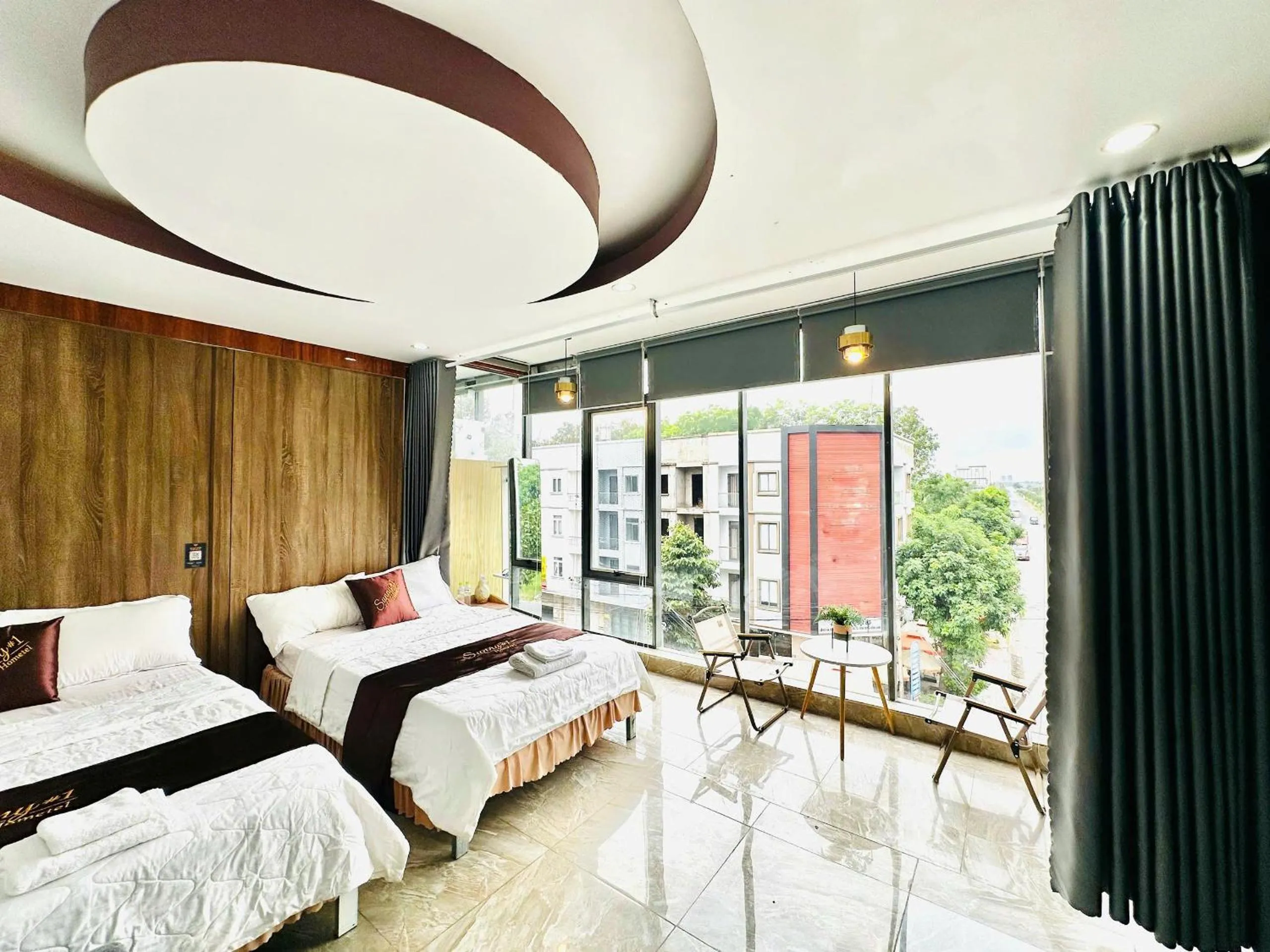 Bed in Sunny 1 Hometel Vinh Long