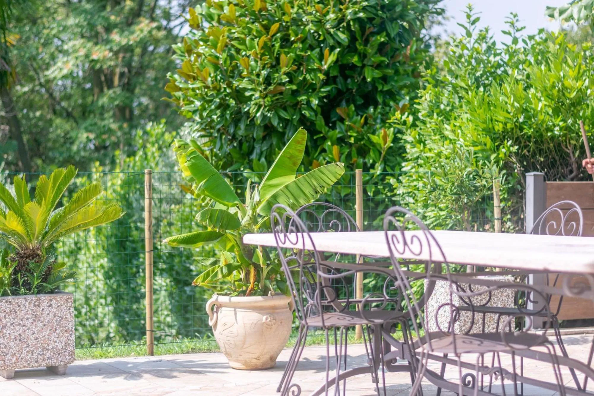 Garden in B&B Il Tramonto